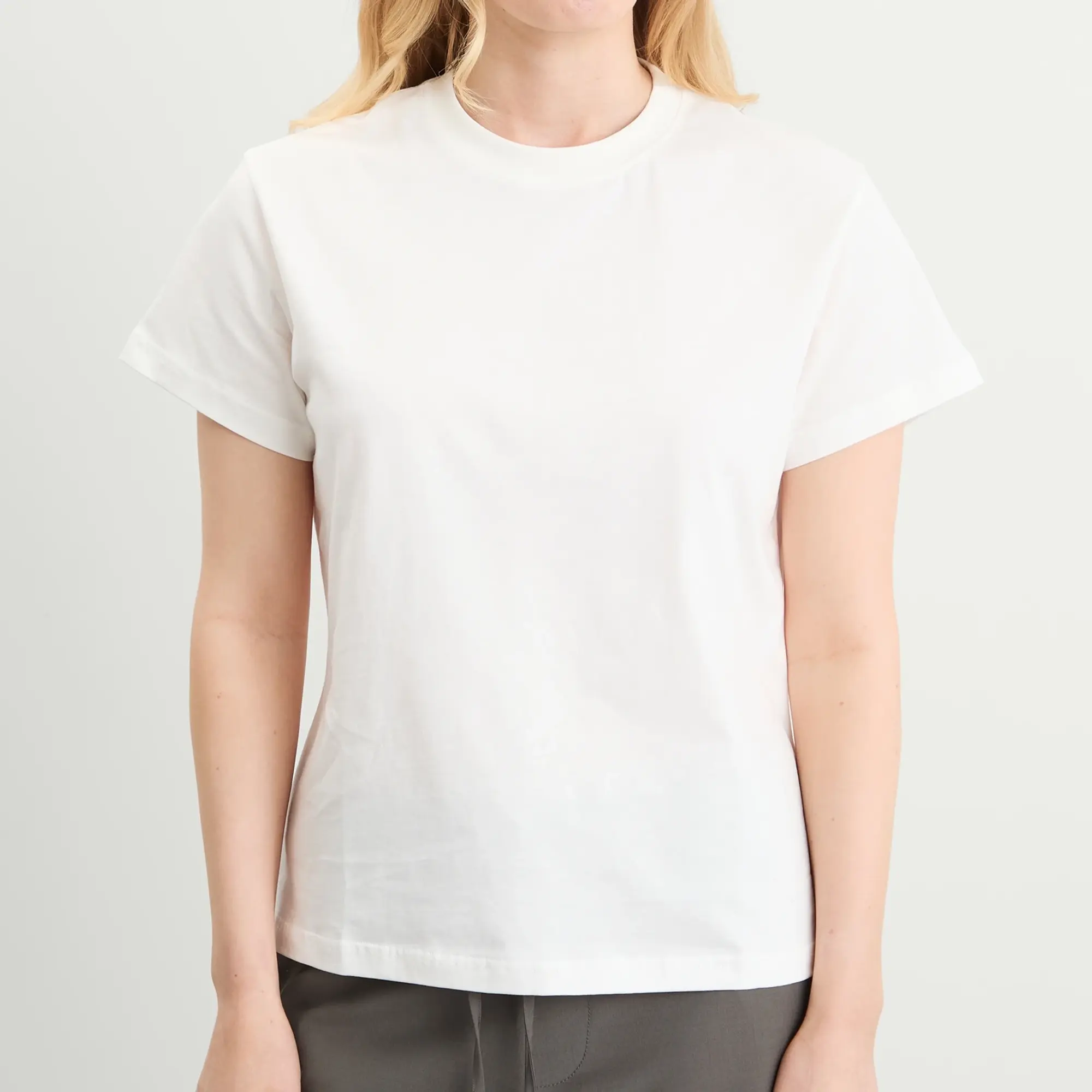 Studio Nicholson Women's Marine T-Shirt Off White