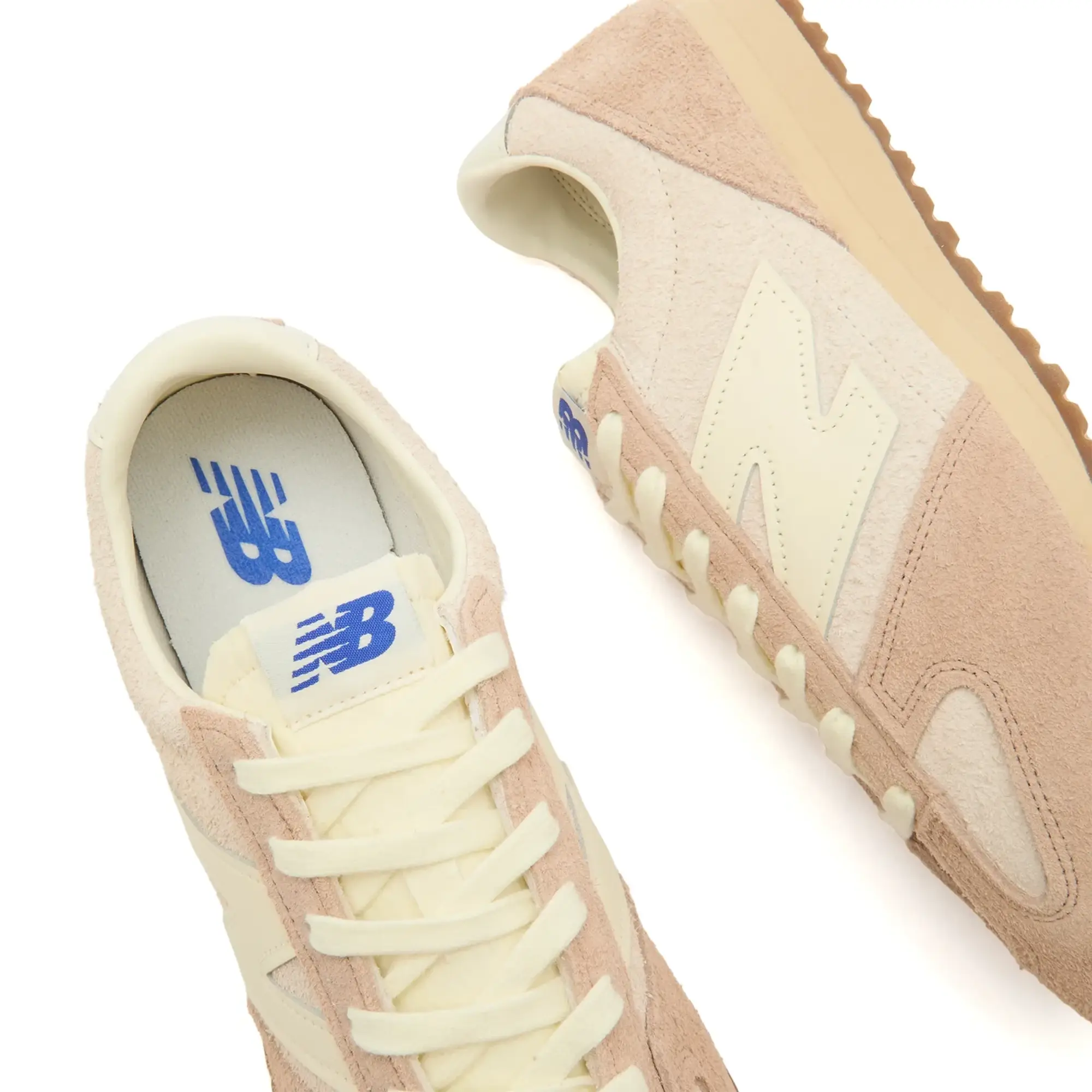 New Balance Unisex 471 in Beige/Brown Suede/Mesh