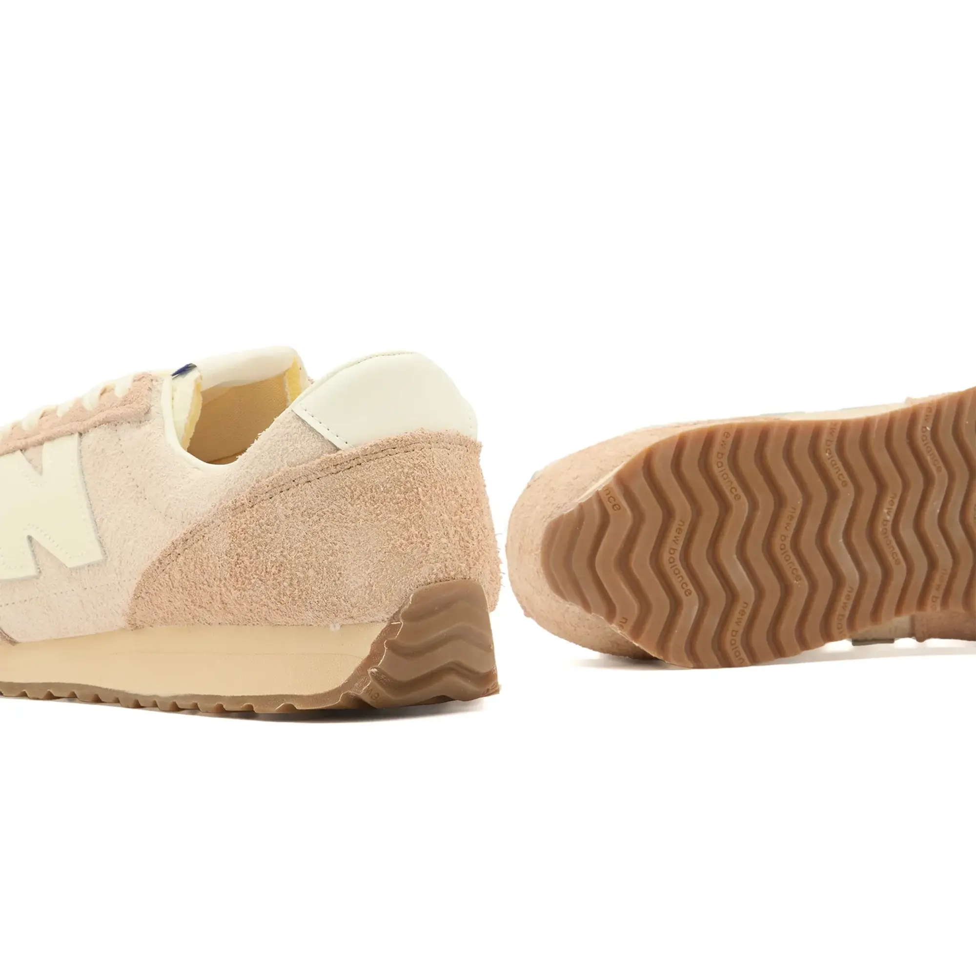 New Balance Unisex 471 in Beige/Brown Suede/Mesh