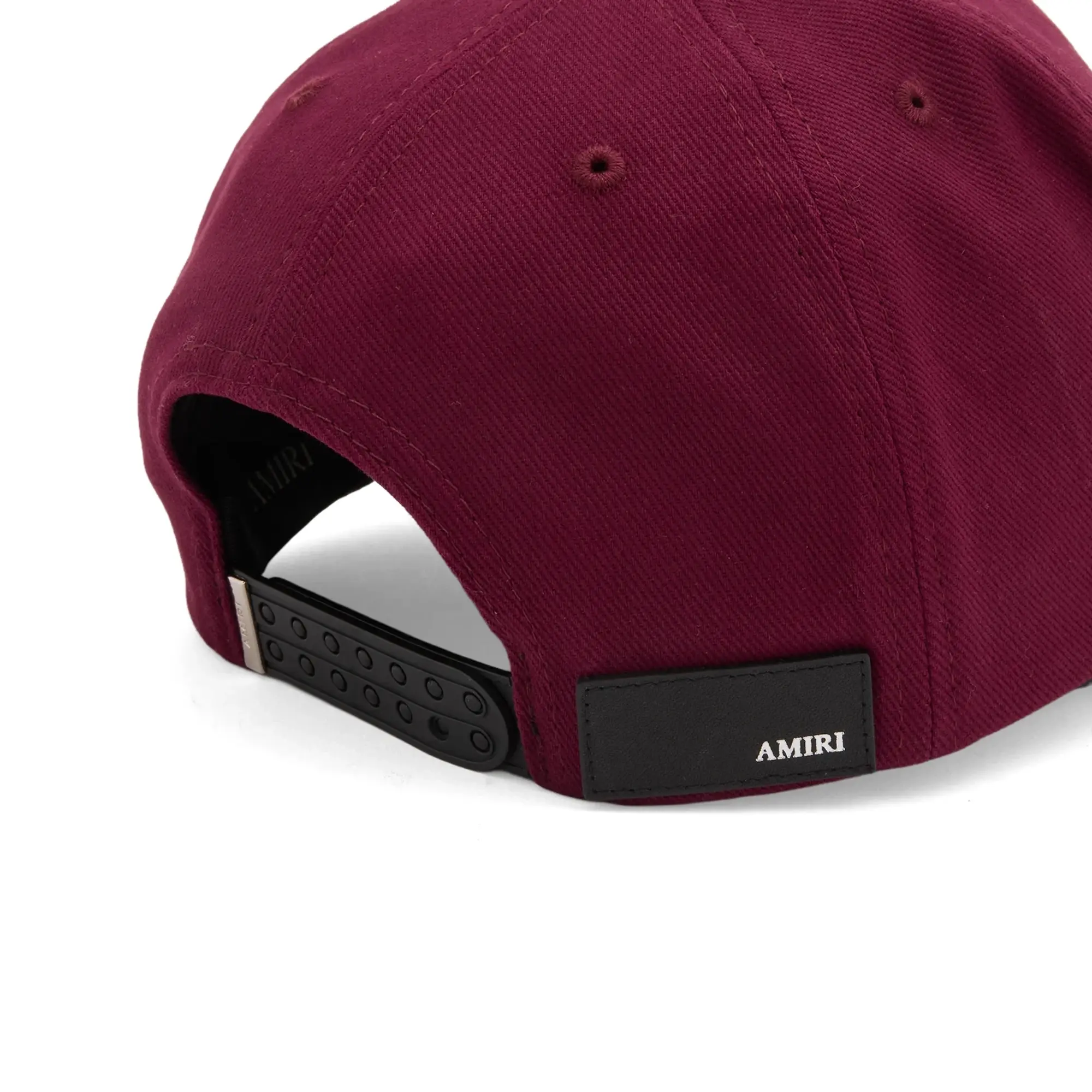 AMIRI Men's Two Tone Canvas Hat Wine