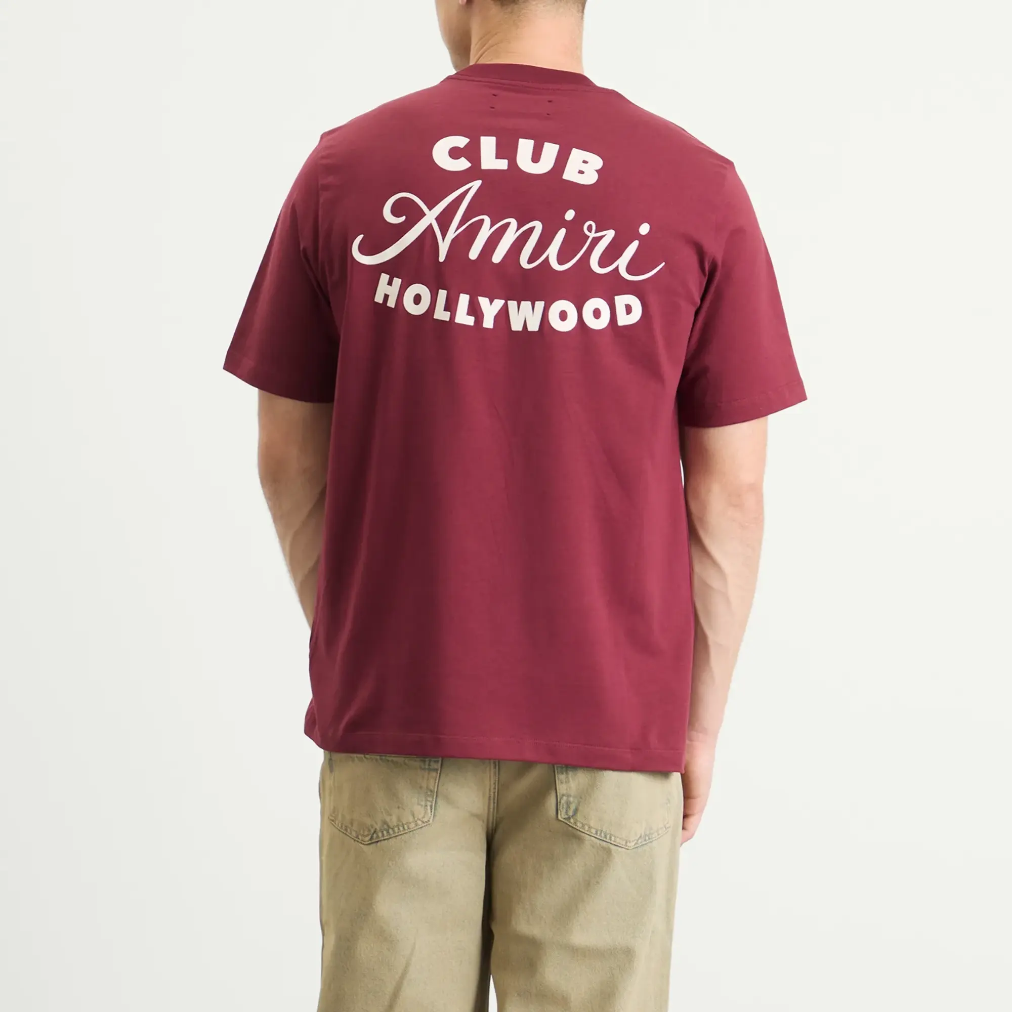 AMIRI Men's Club AMIRI Men's T-Shirt Wine