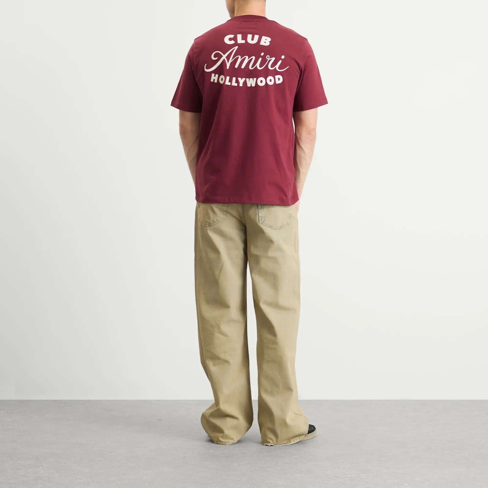 AMIRI Men's Club AMIRI Men's T-Shirt Wine