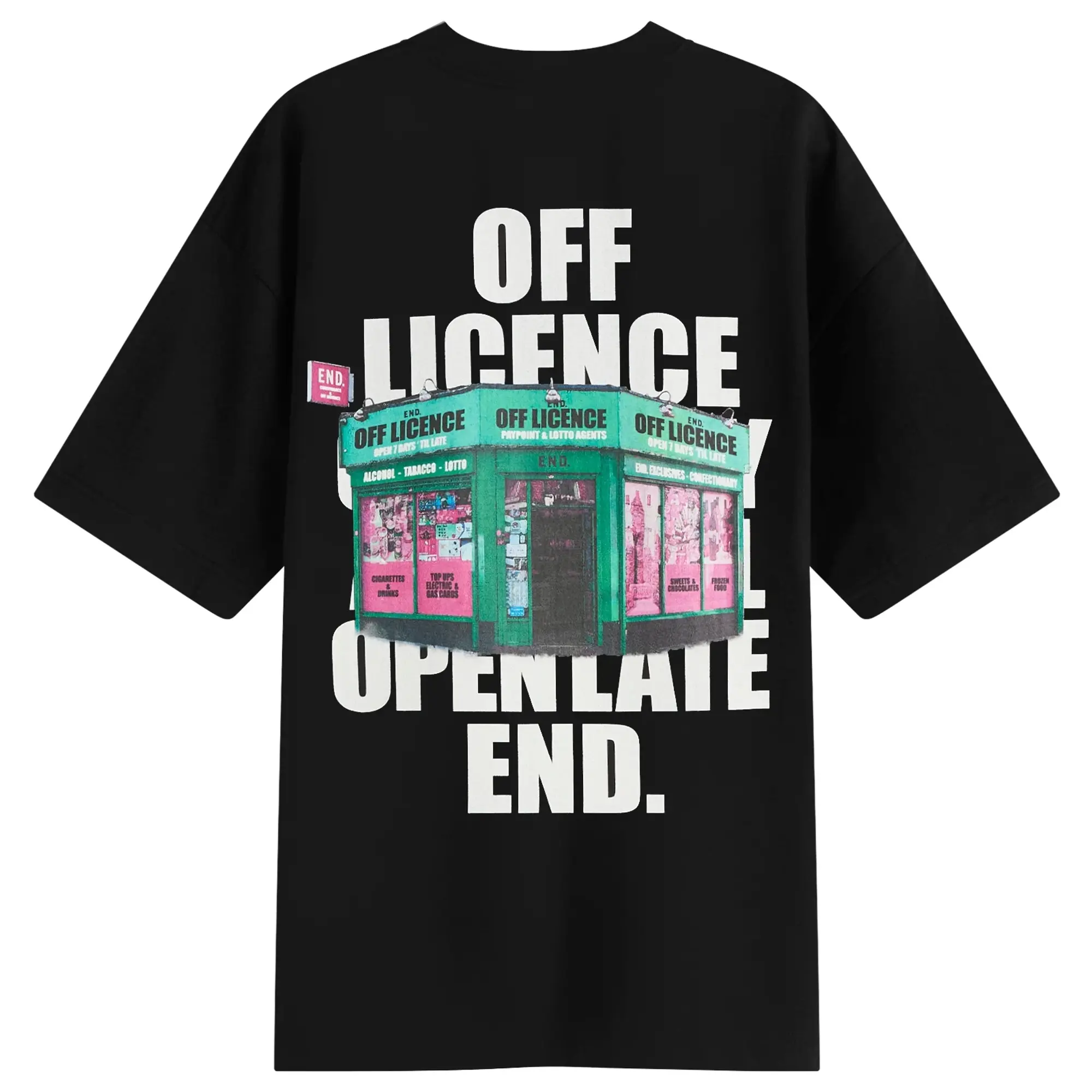 END. Open 'til Late T-Shirt Black
