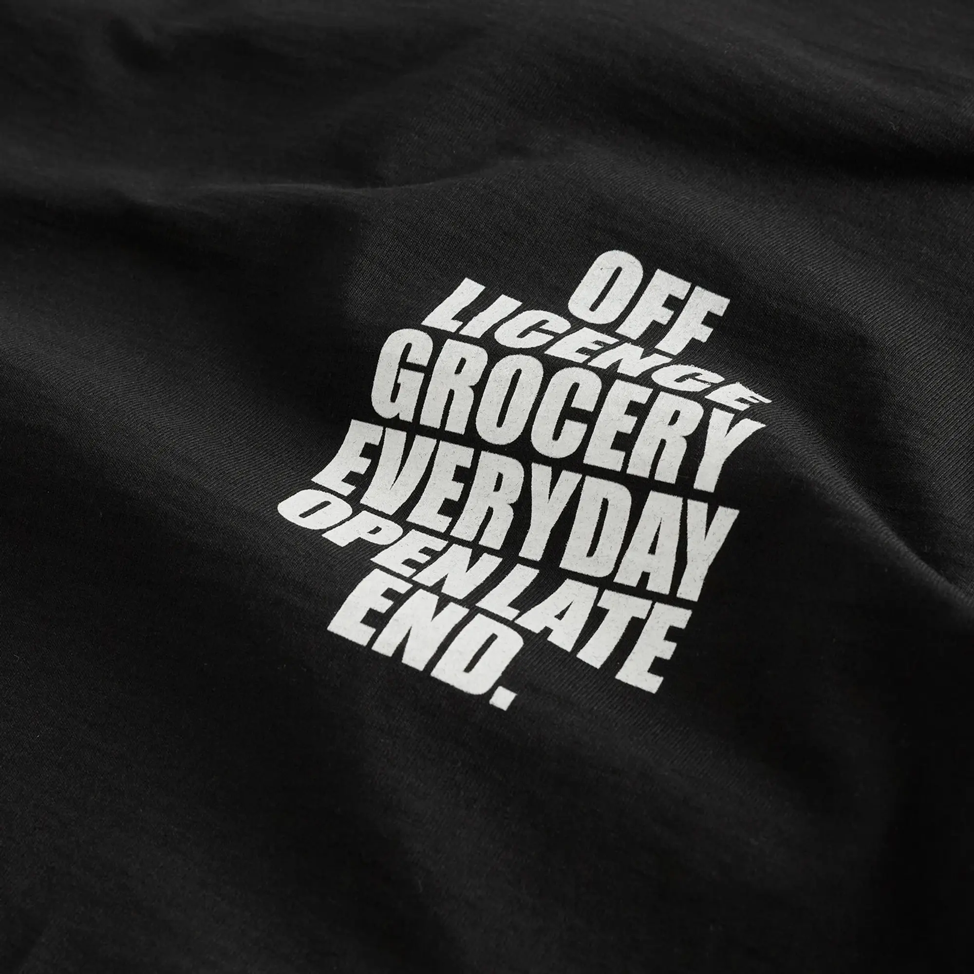 END. Open 'til Late T-Shirt Black