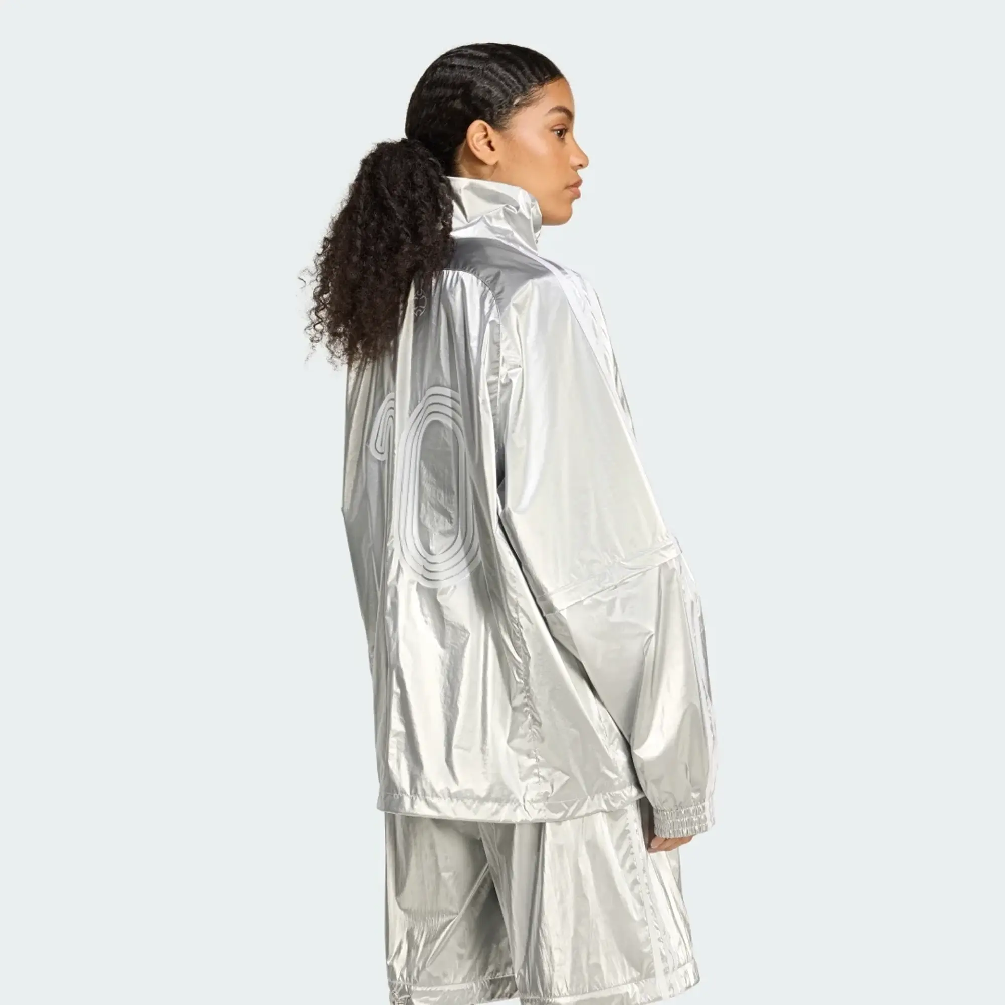 adidas Adilenium Season 4 Teamgeist Oversized Silver Track Top