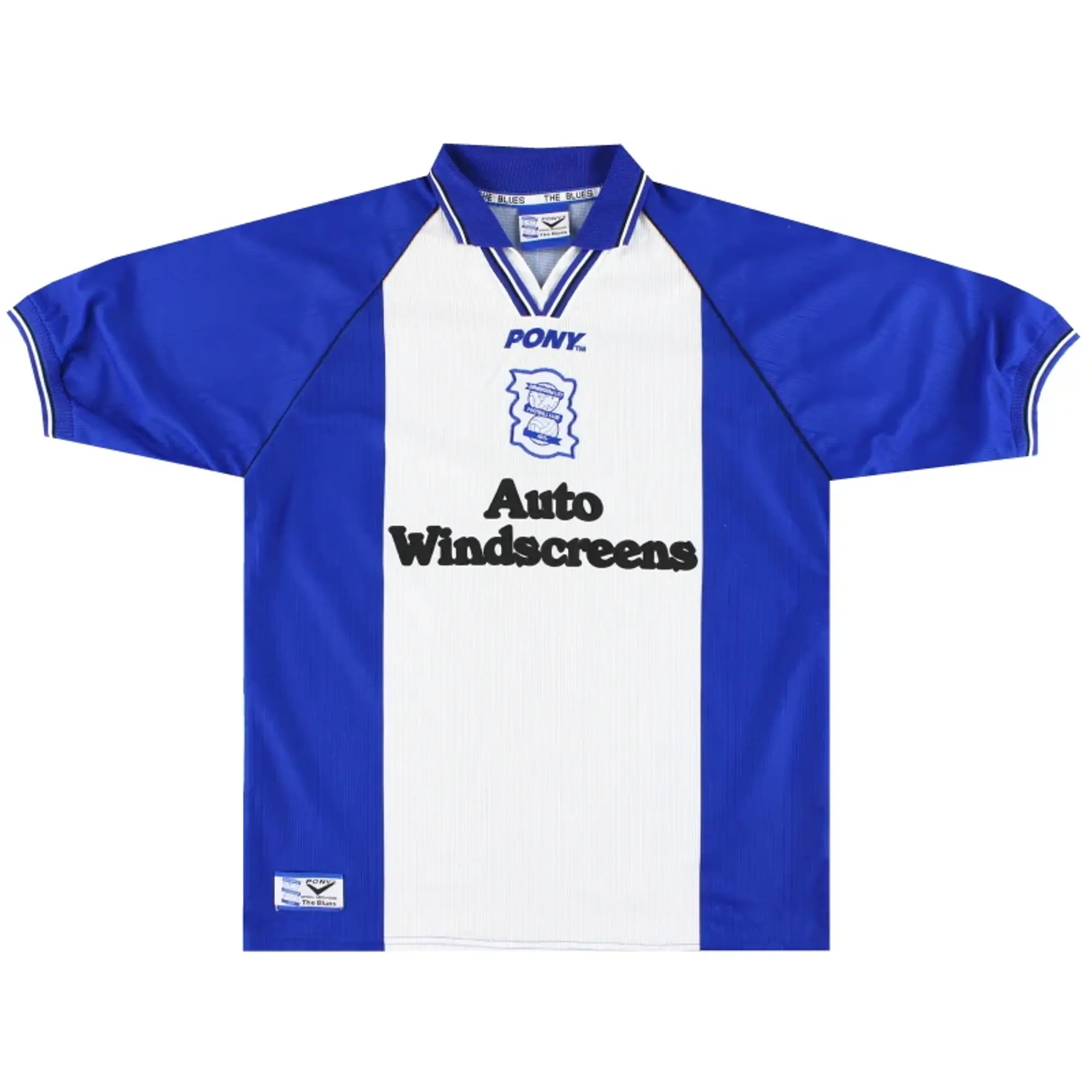 1997-98 Birmingham Pony Home Shirt S - Birmingham City / Excellent 