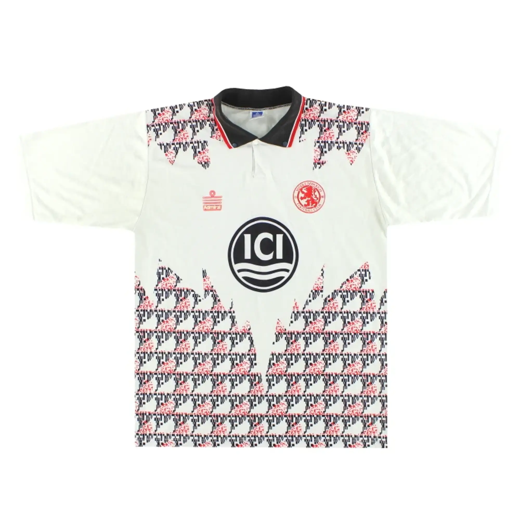 1992-94 Middlesbrough Admiral Away Shirt L - Middlesbrough / Excellent 