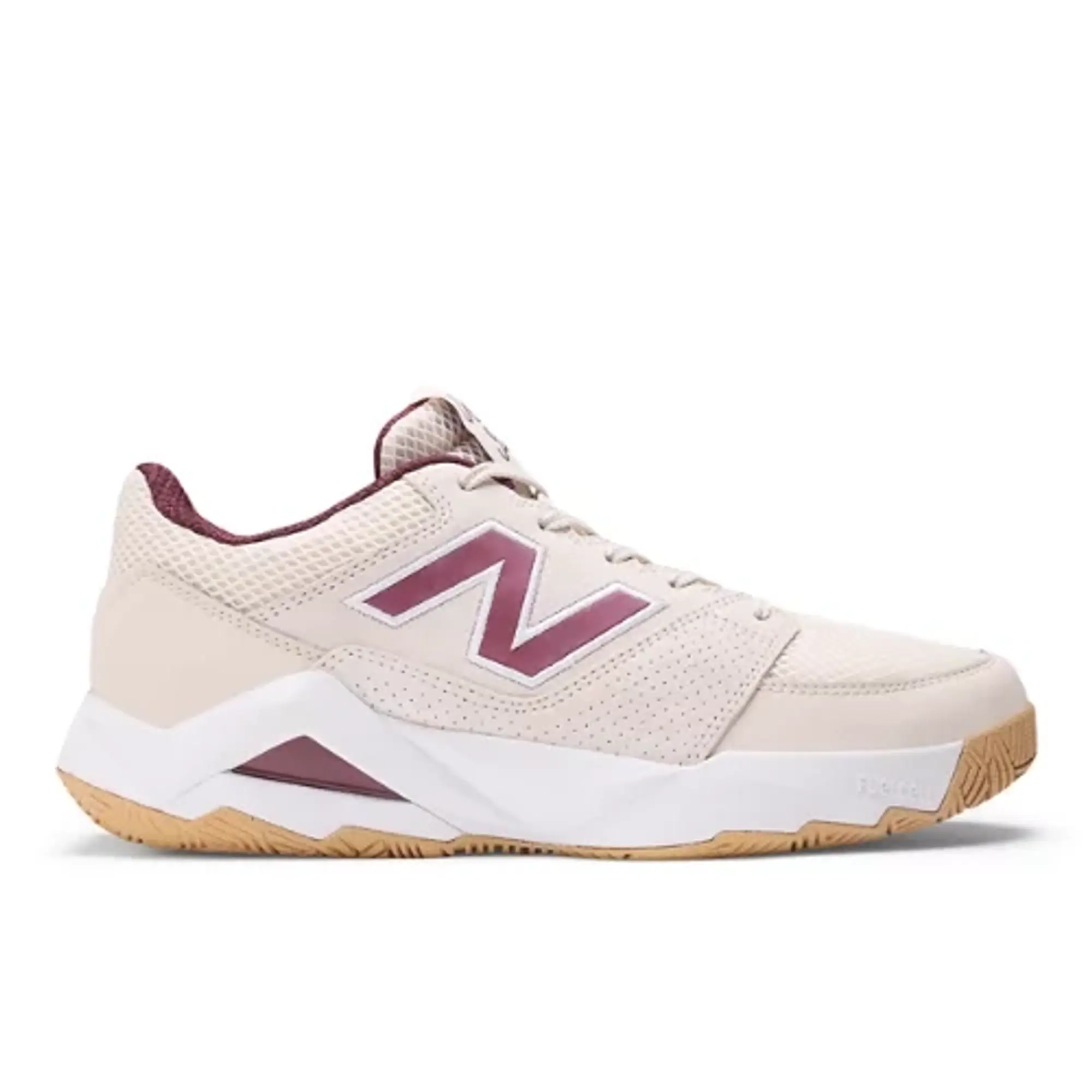 New Balance Men's Coco Delray in Beige/Red Synthetic