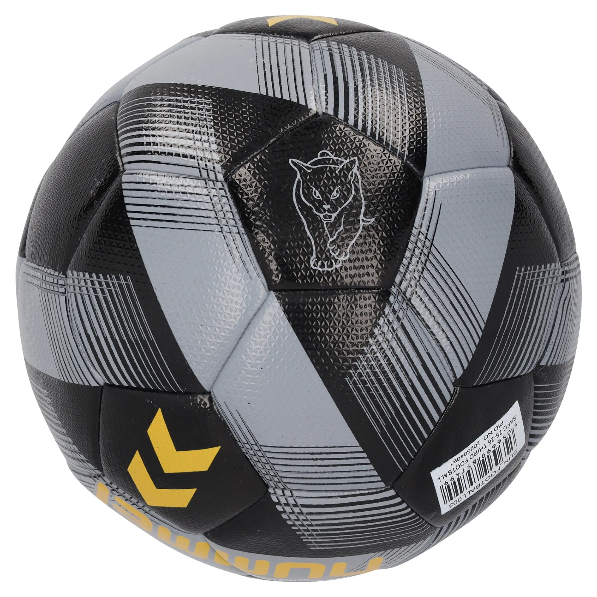 Sunderland Hummel Third Football - Size 5 - Black