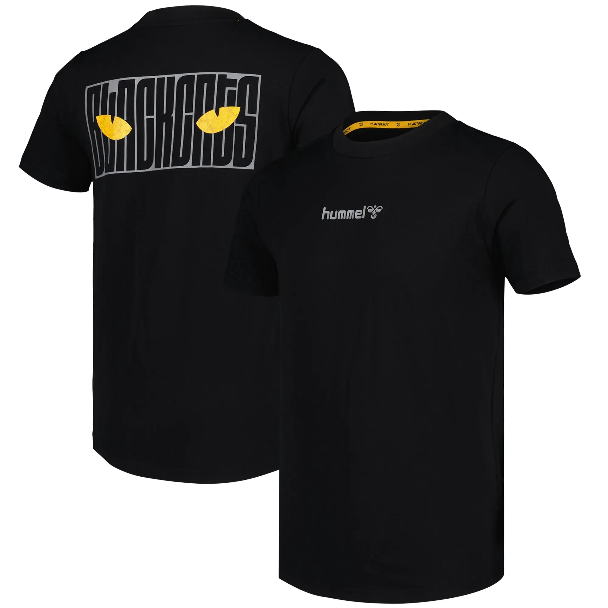 Sunderland Hummel Black Cats T-Shirt - Black - Kids