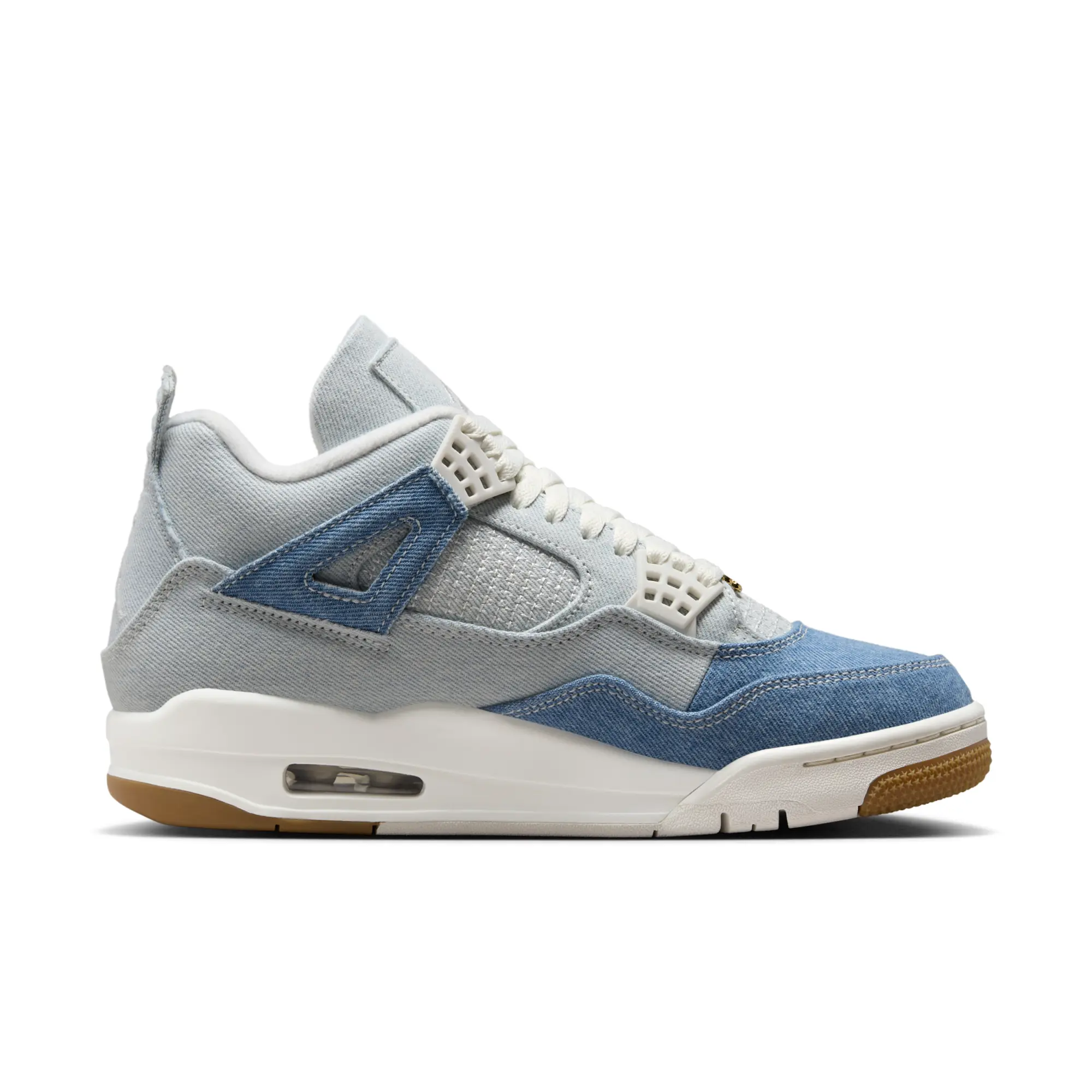 Nike Jordan Nike Air Jordan 4 Retro 'Worn Blue' Women's Shoe - White