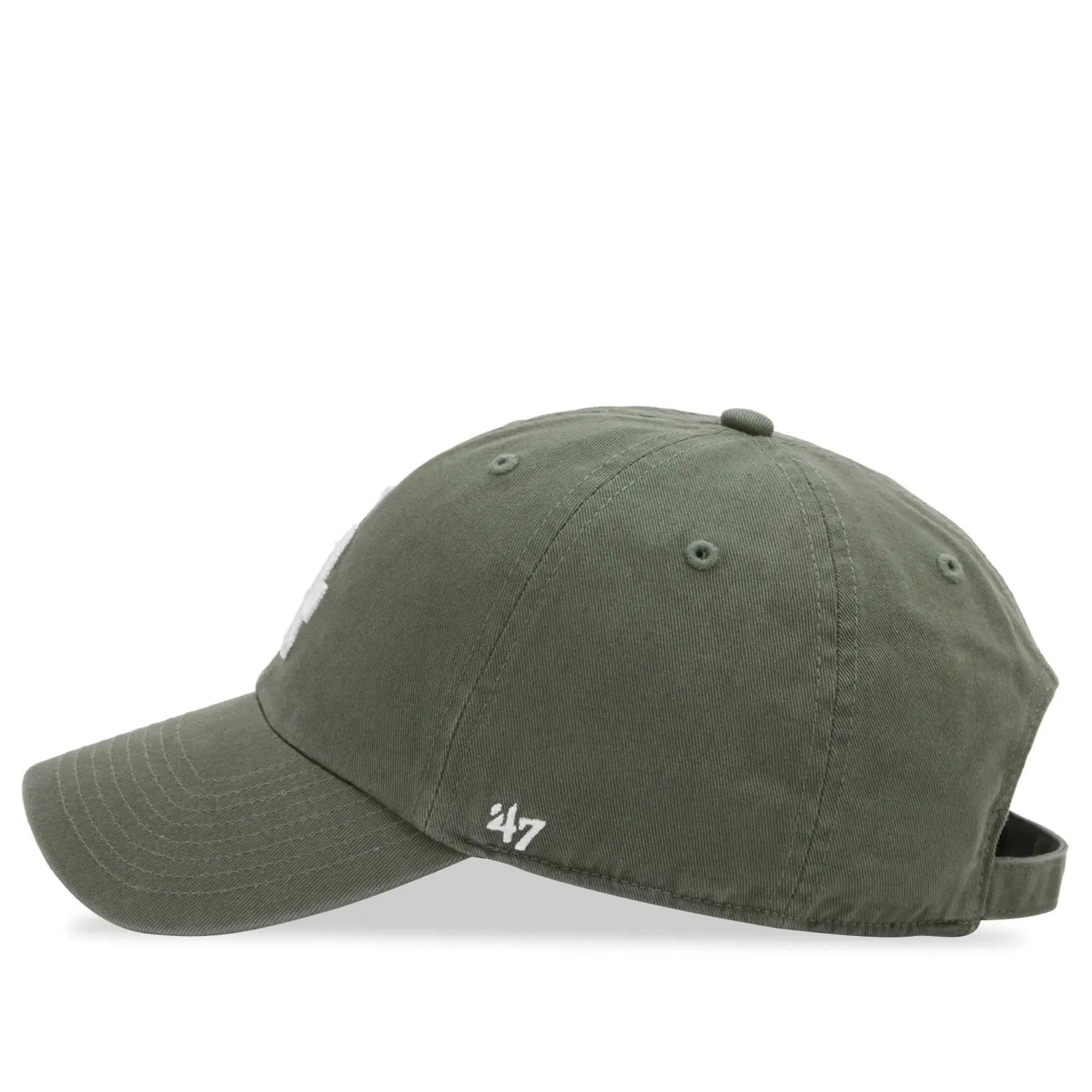 '47 LA Dodgers Clean Up Cap Moss Green