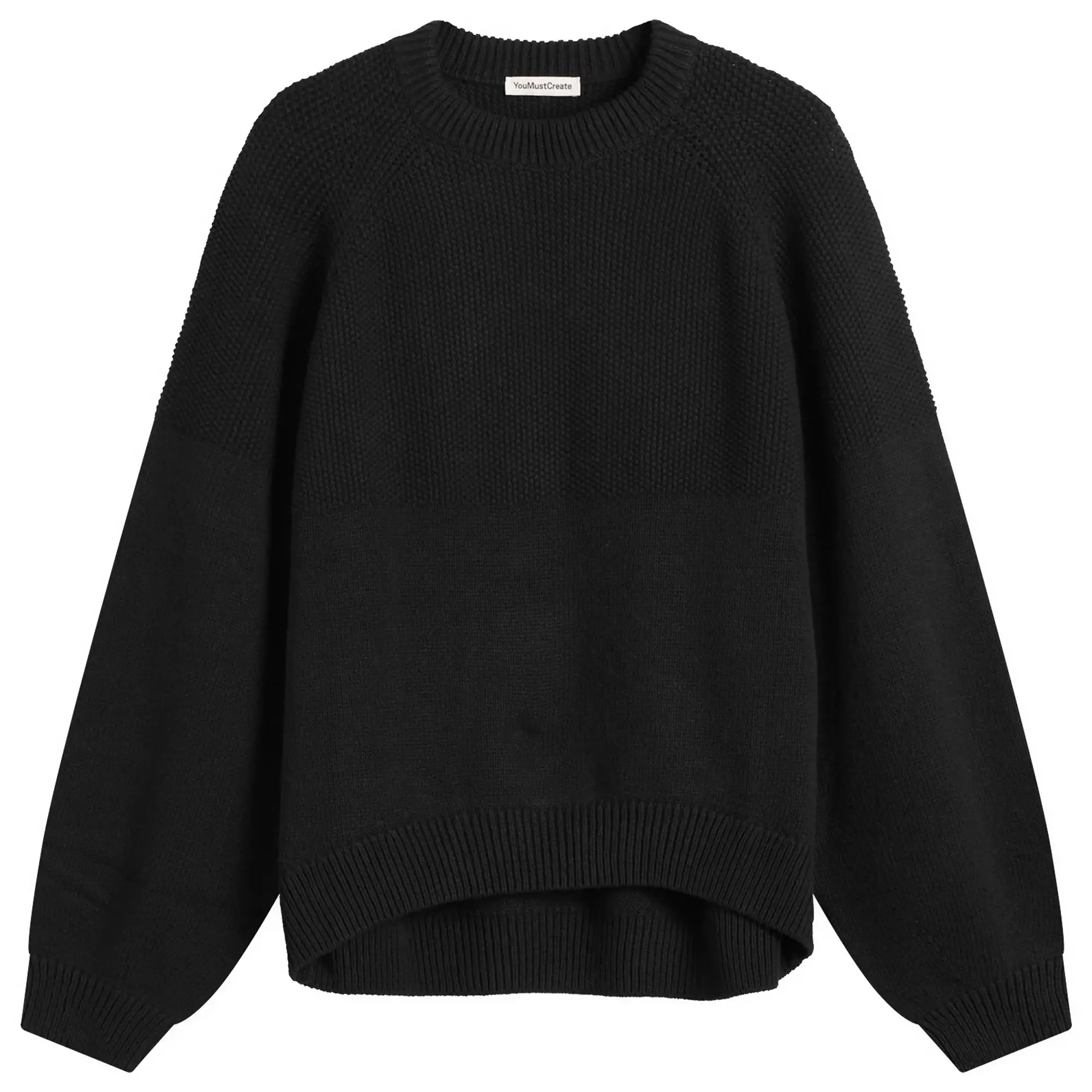 YMC Women's Bellow Sleeve Knit Black