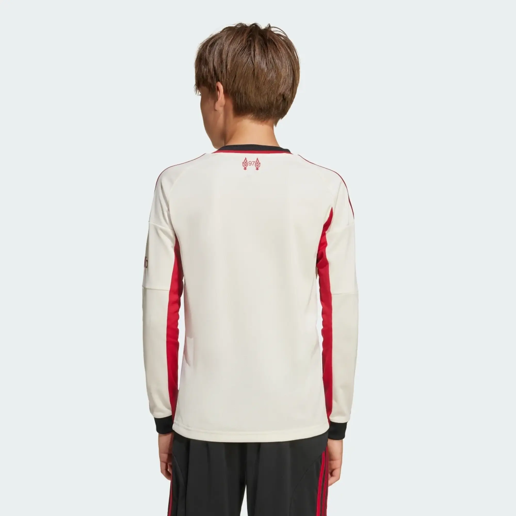 adidas Liverpool FC 25/26 Long Sleeve Away Jersey Kids