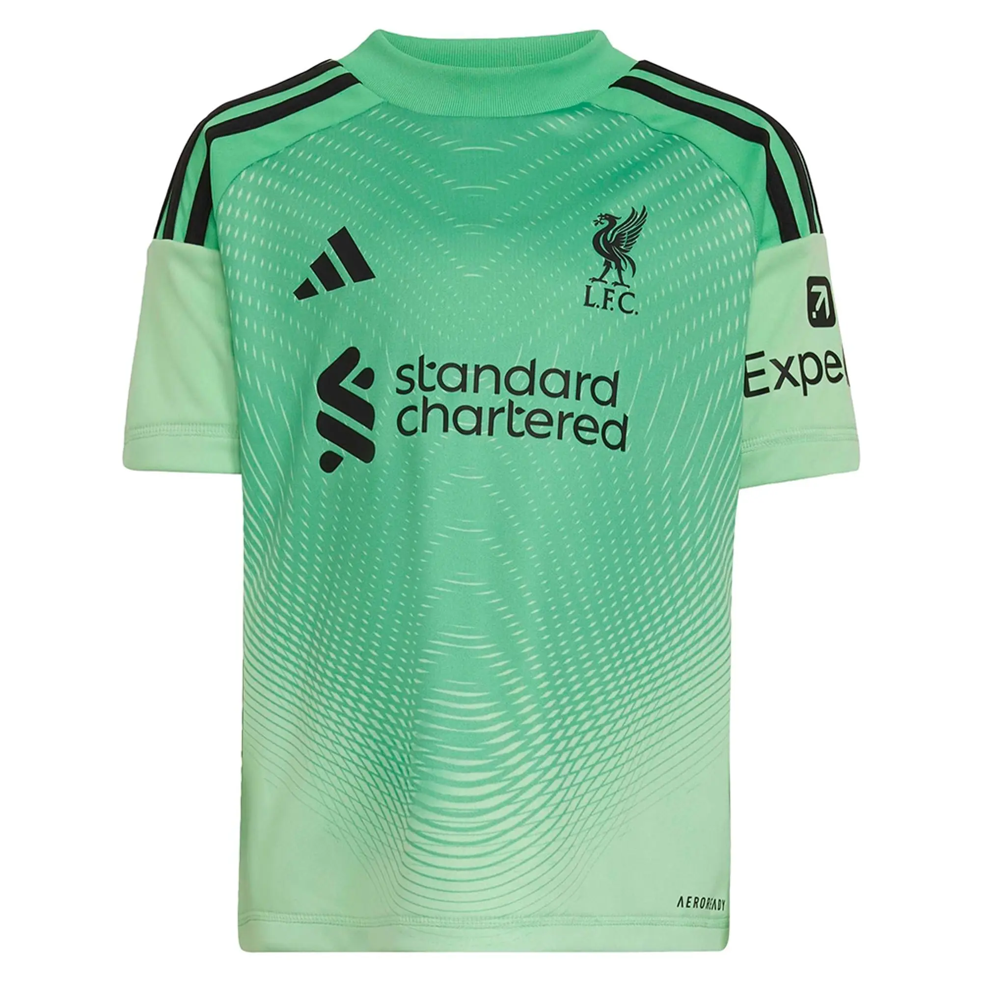 Adidas Liverpool Fc 25/26 Mini Goalkeeper Home Junior Set