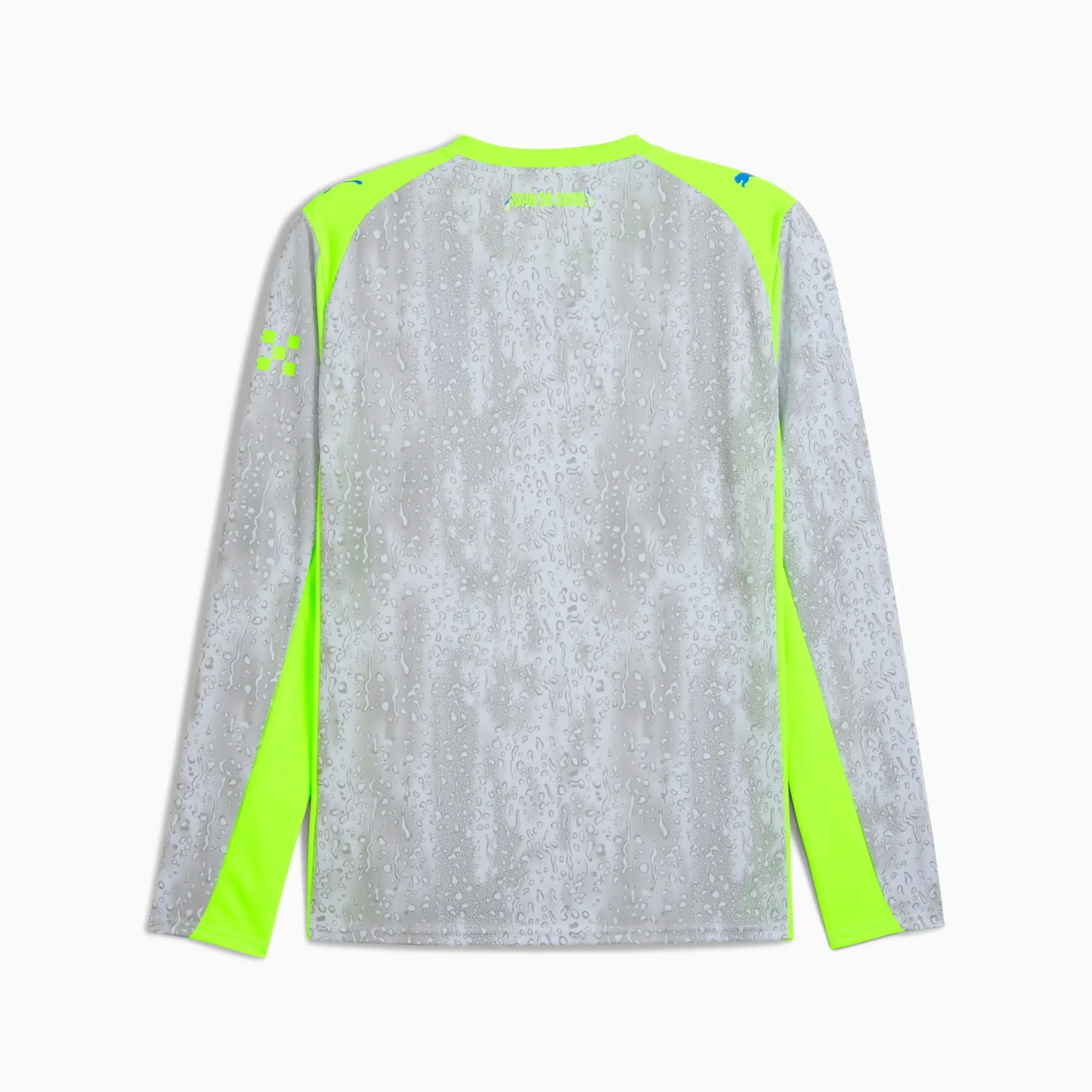 PUMA Manchester City 25/26 Long Sleeve Third Jersey Men, Cool Weather/Pro Green, size 3XL