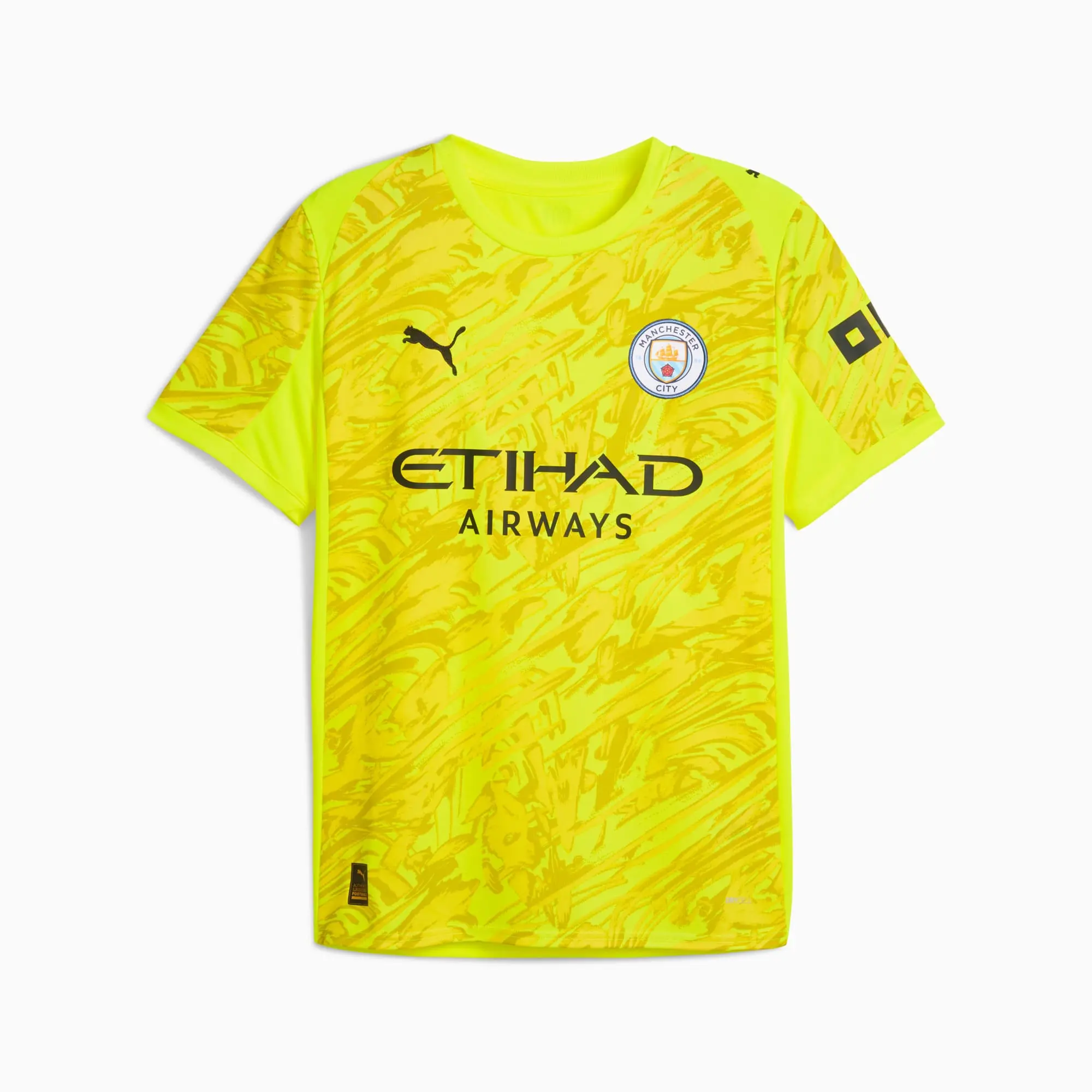 PUMA Manchester City 25/26 Goalkeeper Jersey Men, Yellow Alert, size 3XL