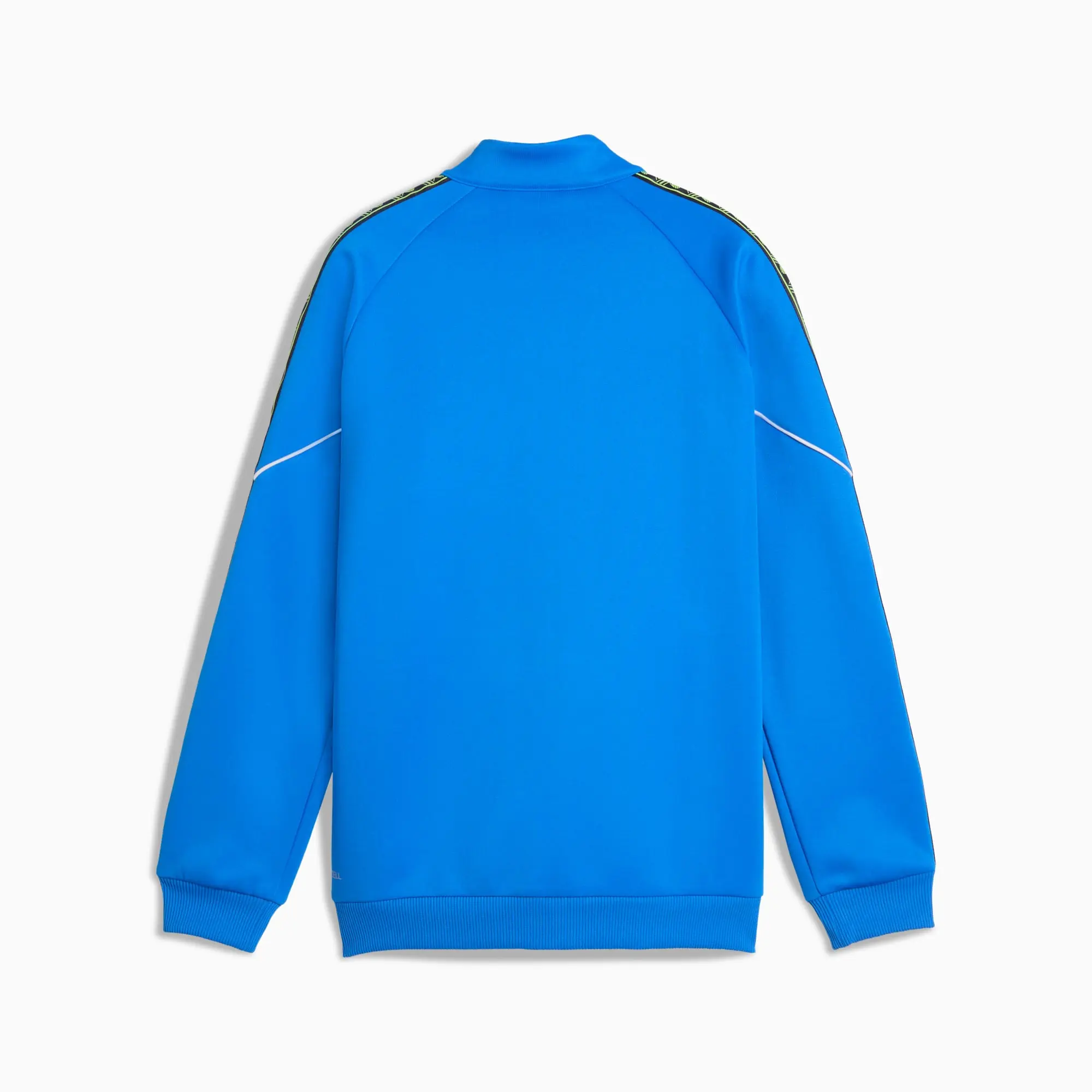PUMA Manchester City King Anthem Jacket Youth, Hyperlink Blue/Pro Green, size 11-12 Youth