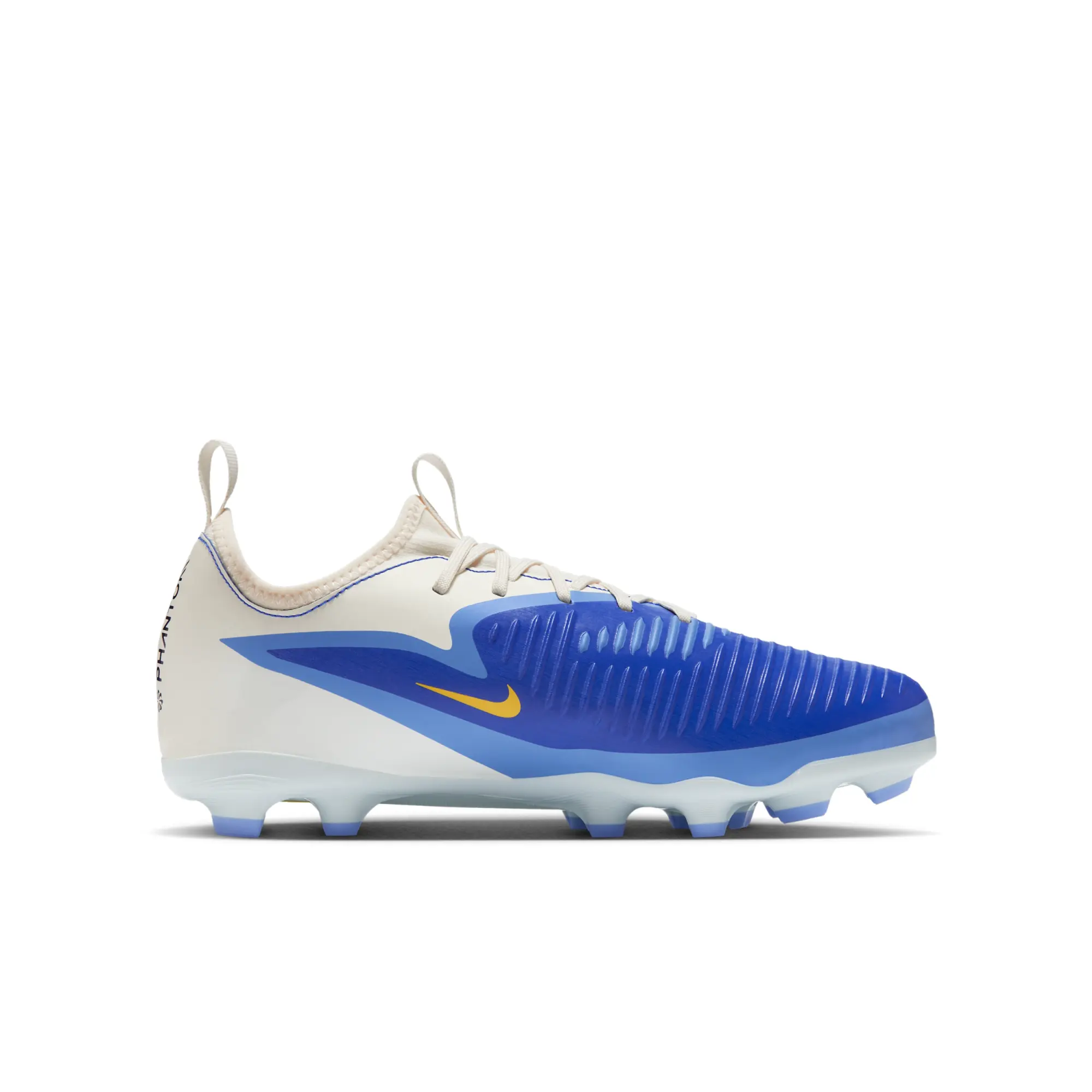 Nike Jr. Phantom 6 Low Academy LV8 Multi-Ground Football Boot - Blue