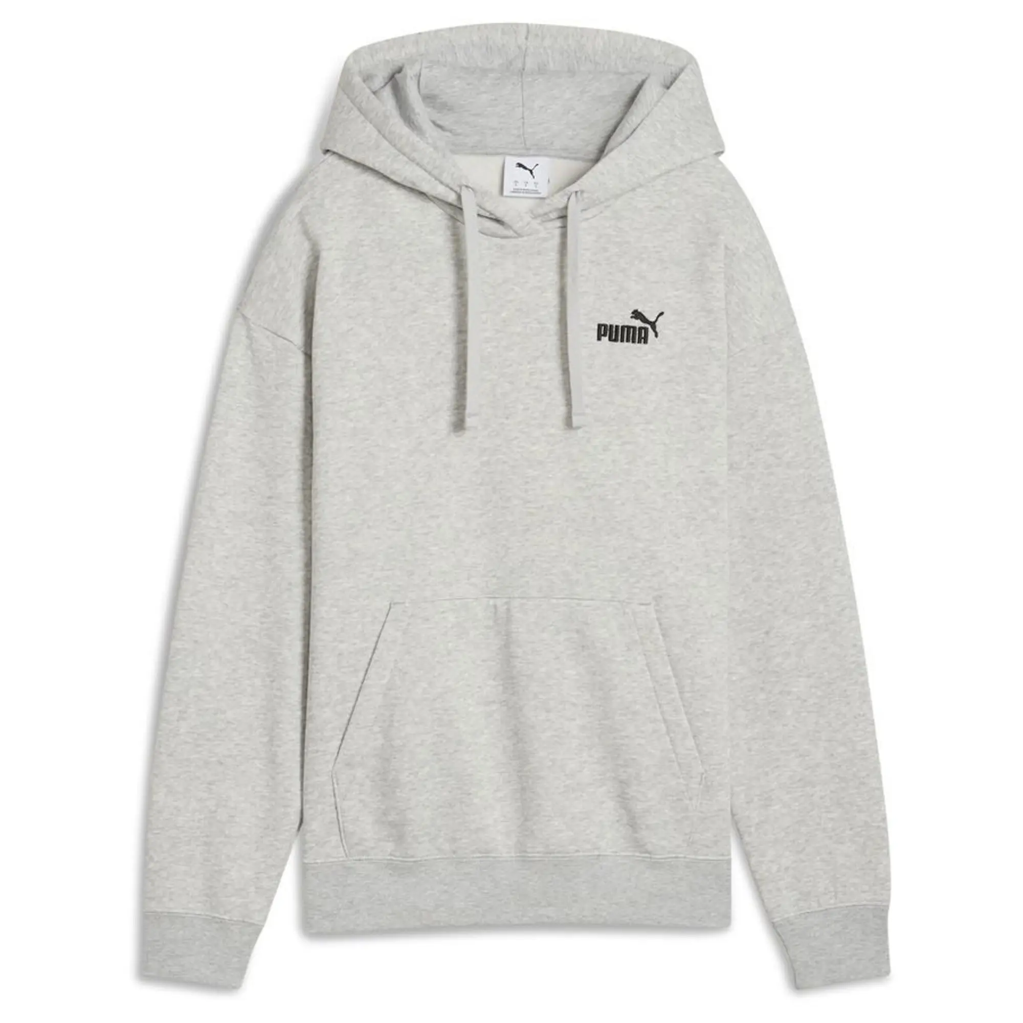Ess Small No. 1 Logo Comfort Hoodie Fl Light Gray Heather - ['Grey']