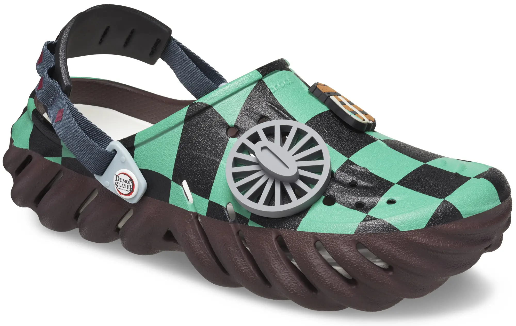 Crocs | Unisex | Demon Slayer Tanjiro Echo | Clogs | Mocha | W4/M3