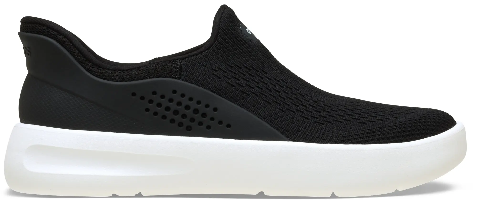Crocs | Men | No Hands Slip On | Sneakers | Black | 6
