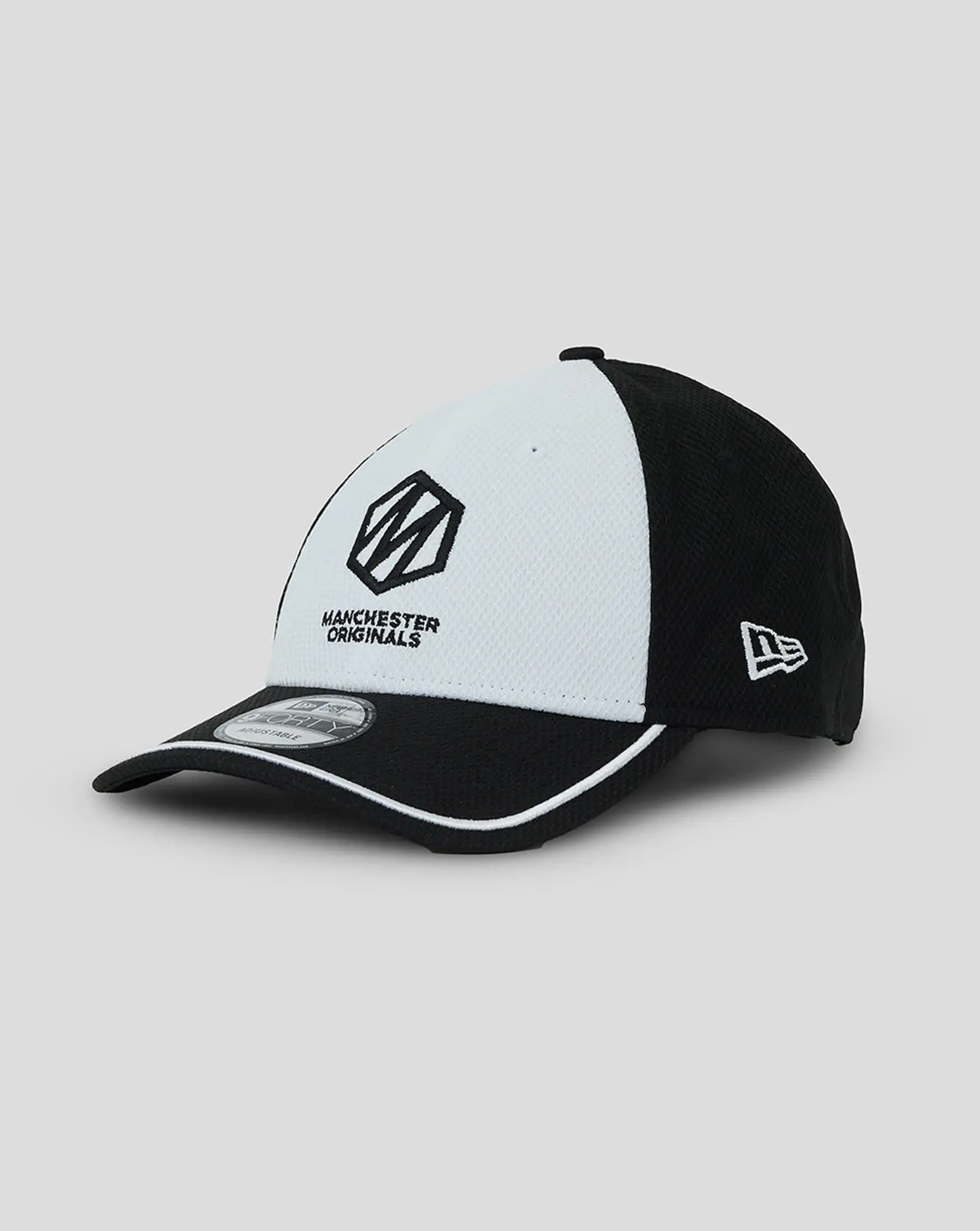 Castore New Era Contrast Piping 9forty Cap - Manchester Originals - White/black
