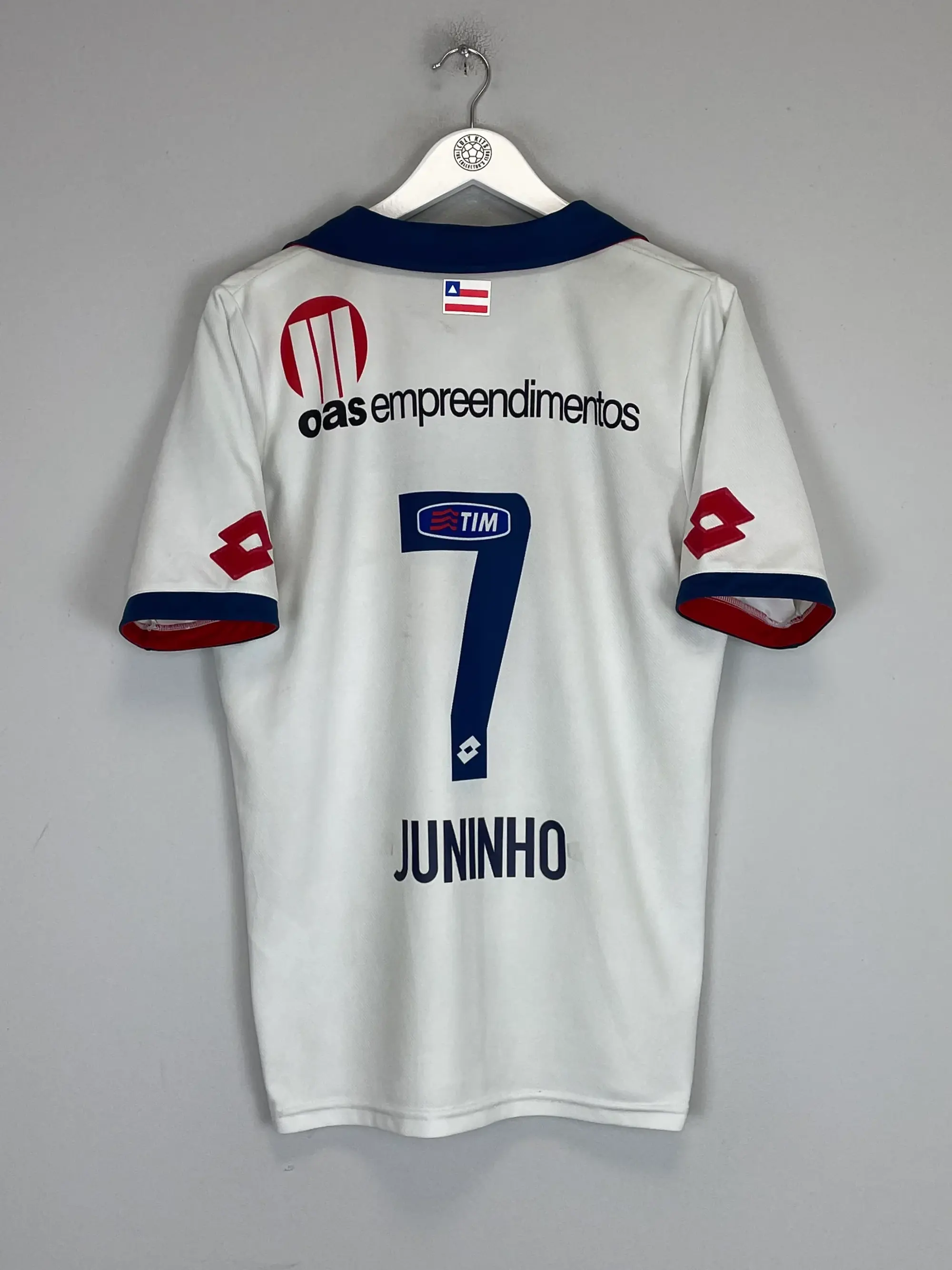 2011 CLUBE BAHIA JUNINHO #7 HOME SHIRT (M) LOTTO | CULT KITS