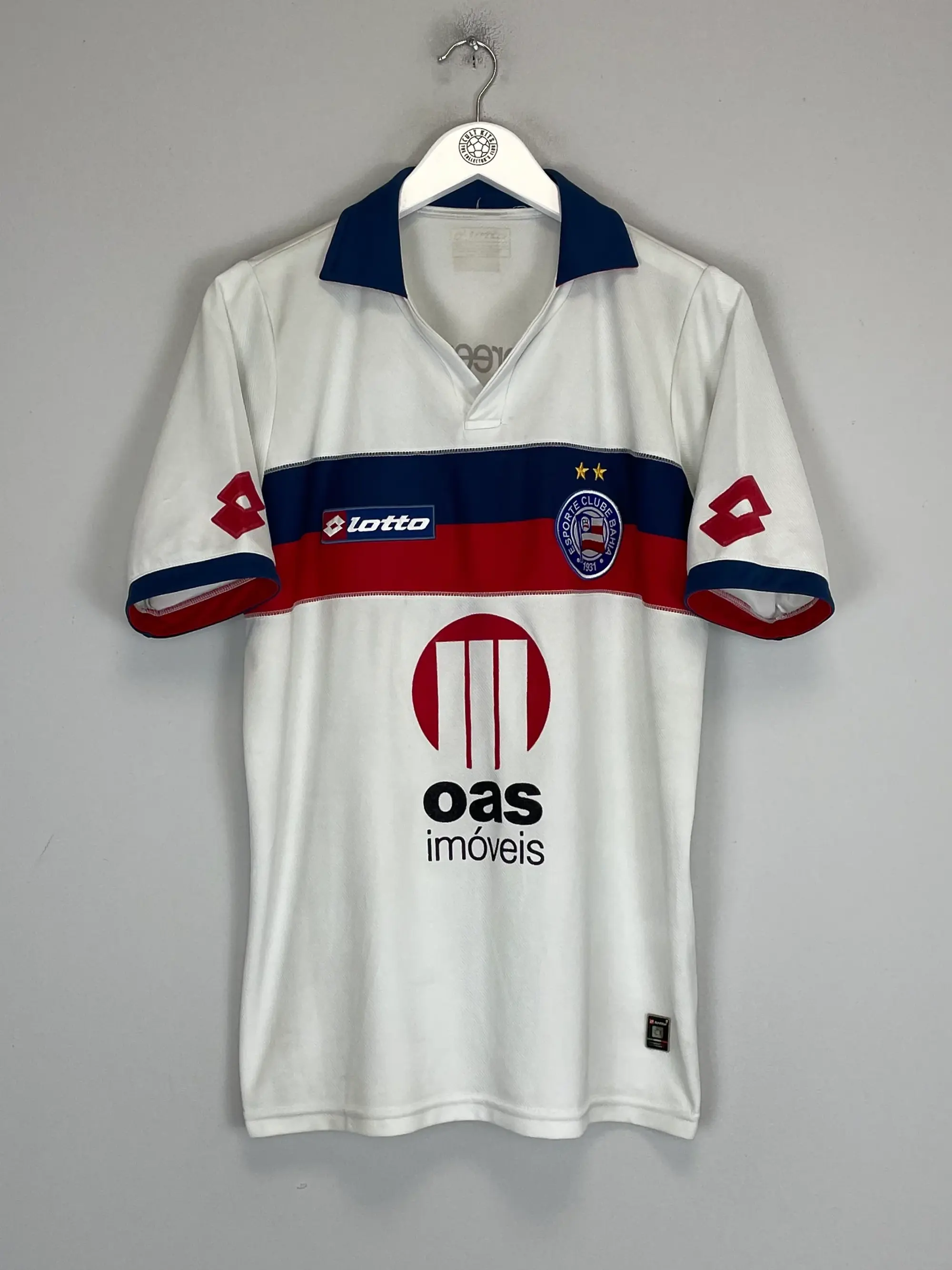 2011 CLUBE BAHIA JUNINHO #7 HOME SHIRT (M) LOTTO | CULT KITS