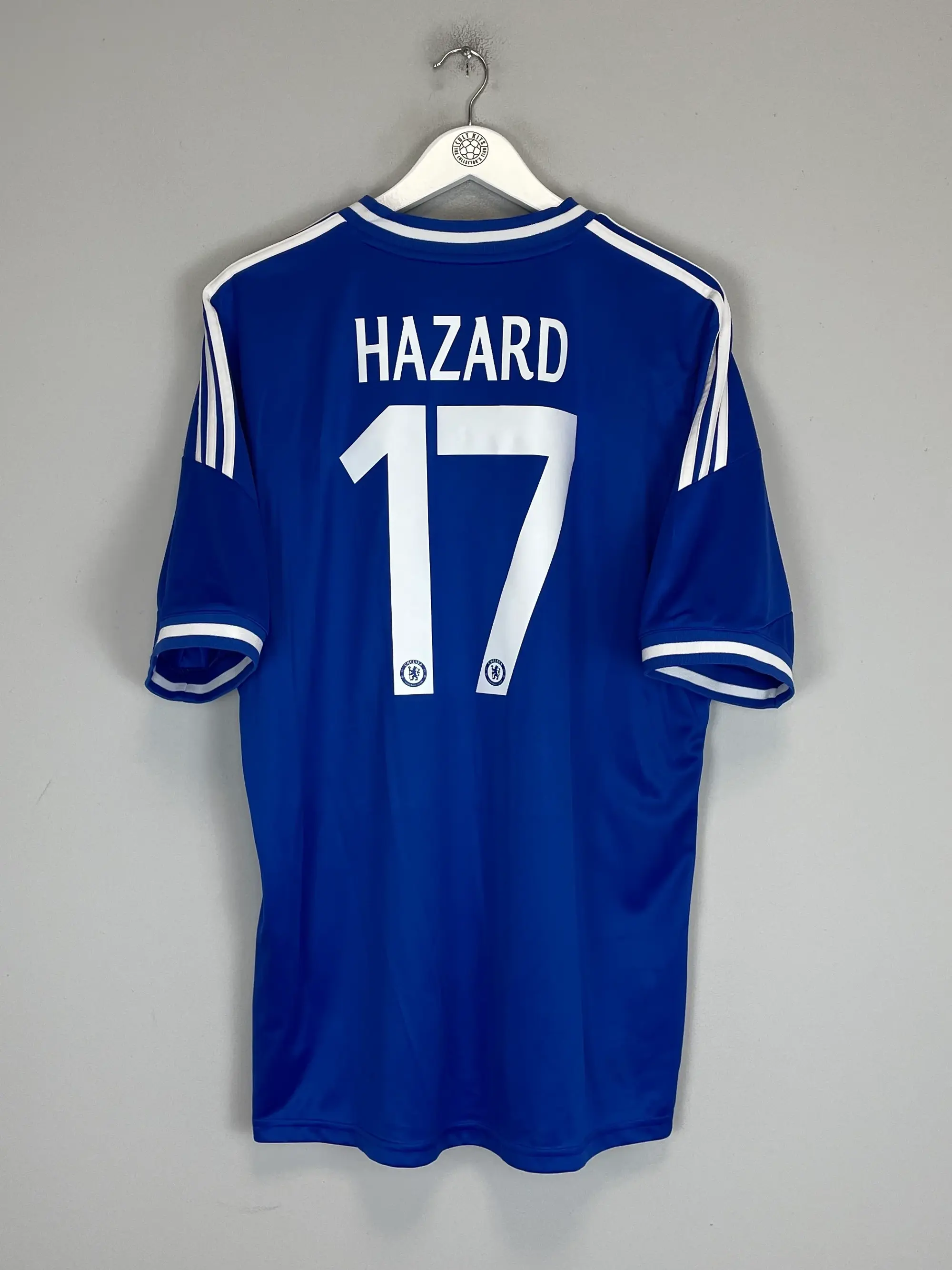 2013/14 CHELSEA HAZARD #17 HOME SHIRT (XL) ADIDAS | CULT KITS