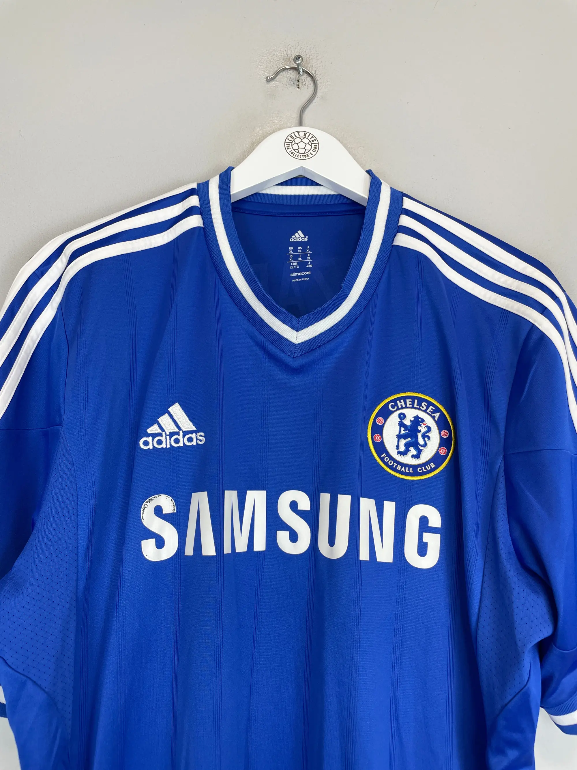 2013/14 CHELSEA HAZARD #17 HOME SHIRT (XL) ADIDAS | CULT KITS