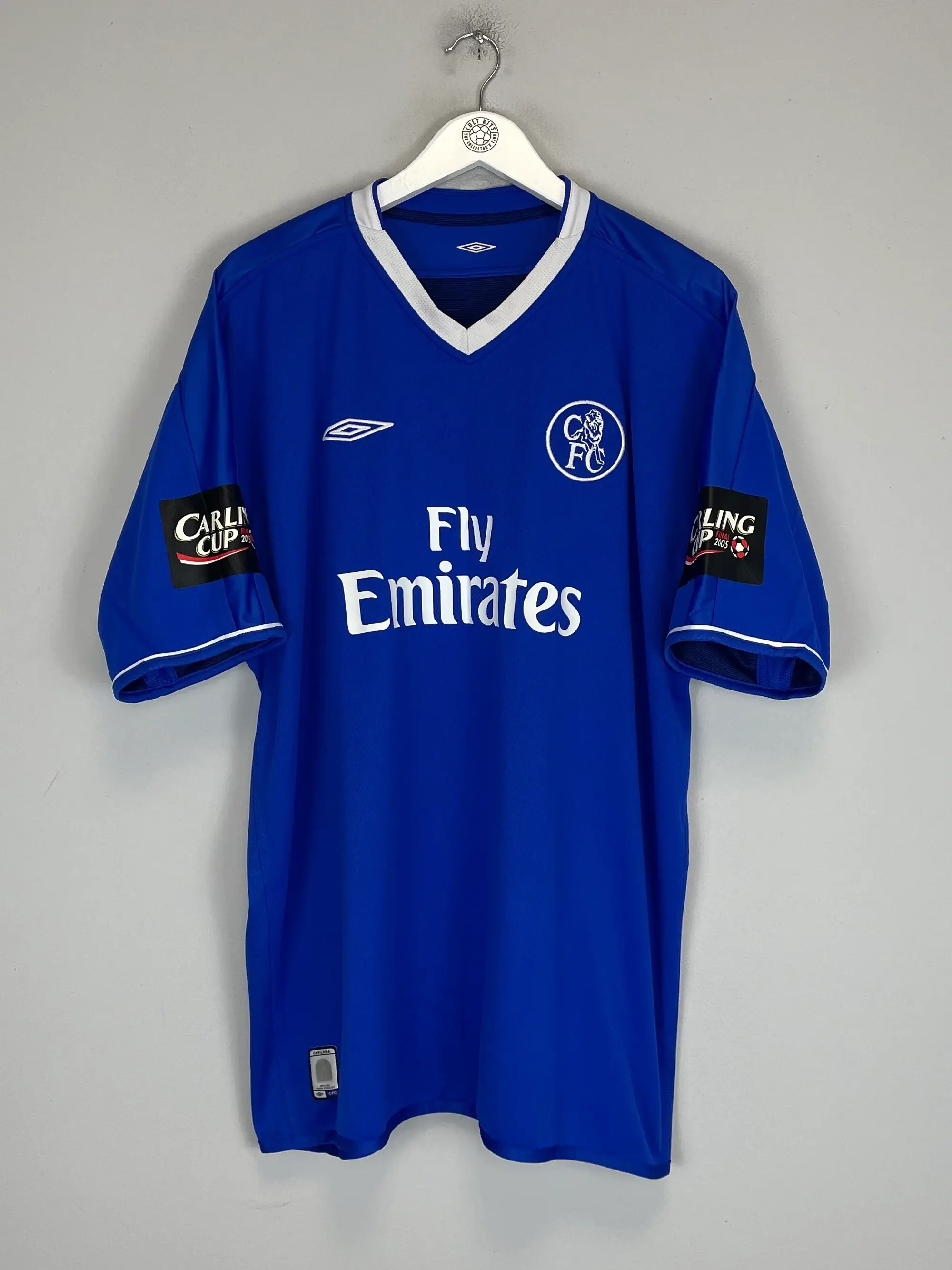 2003/05 CHELSEA LAMPARD #8 HOME SHIRT (XXL) UMBRO | CULT KITS