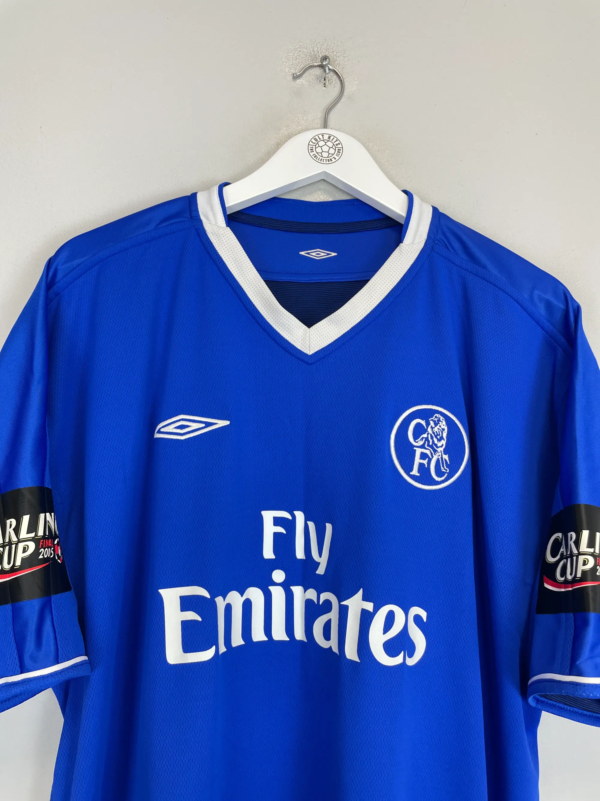2003/05 CHELSEA LAMPARD #8 HOME SHIRT (XXL) UMBRO | CULT KITS