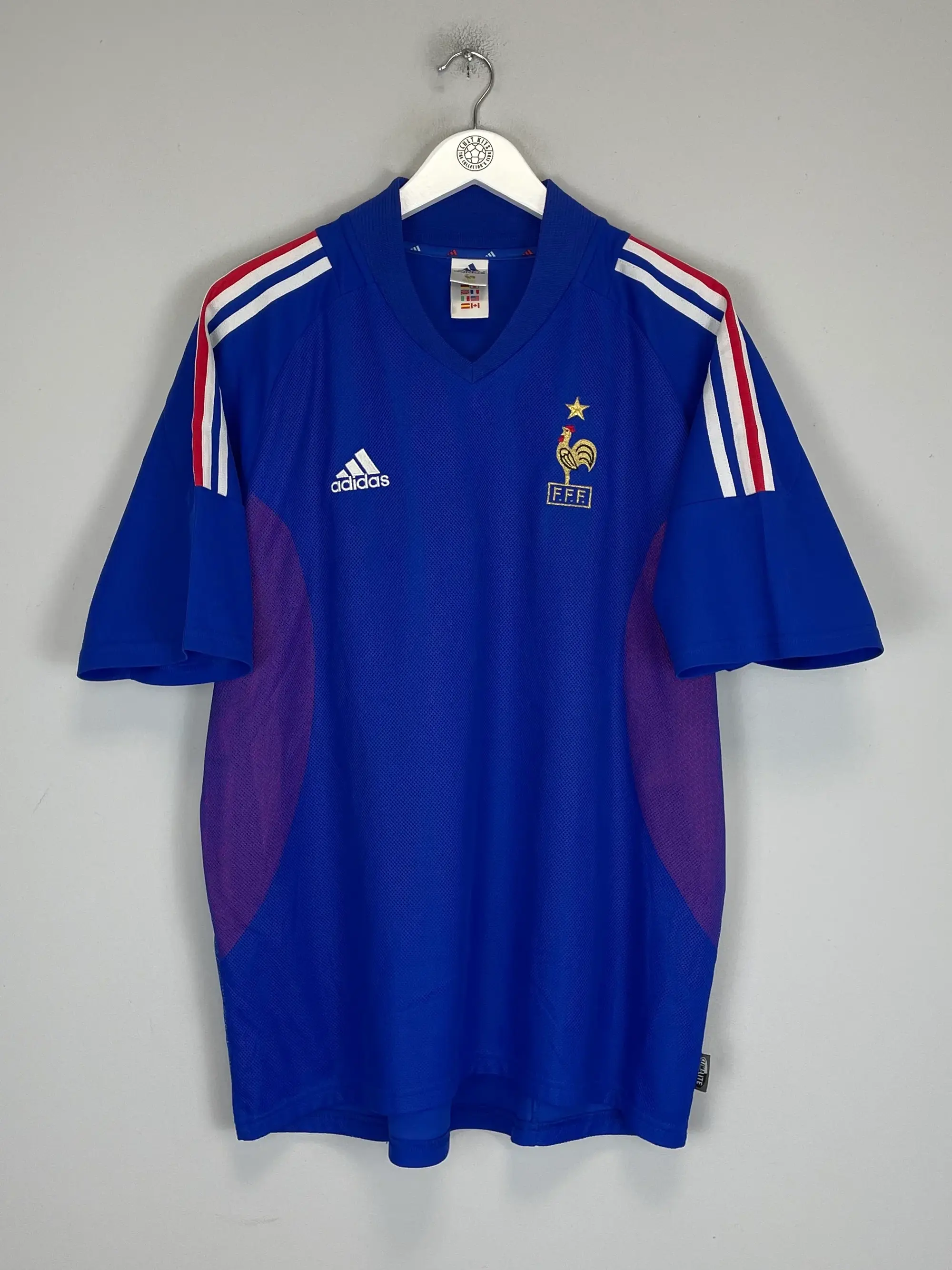 2002/04 FRANCE #22 HOME SHIRT (XL) ADIDAS | CULT KITS