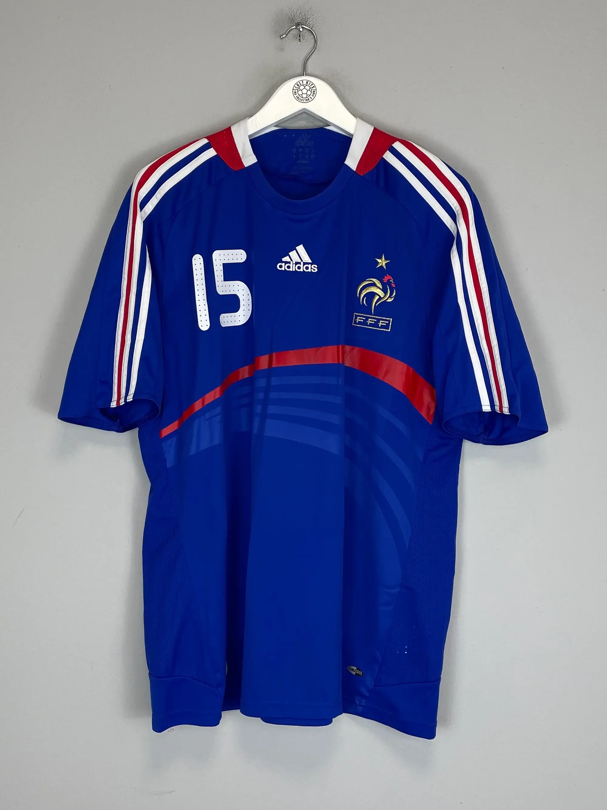 2007/08 FRANCE THURAM #15 HOME SHIRT (L) ADIDAS | CULT KITS