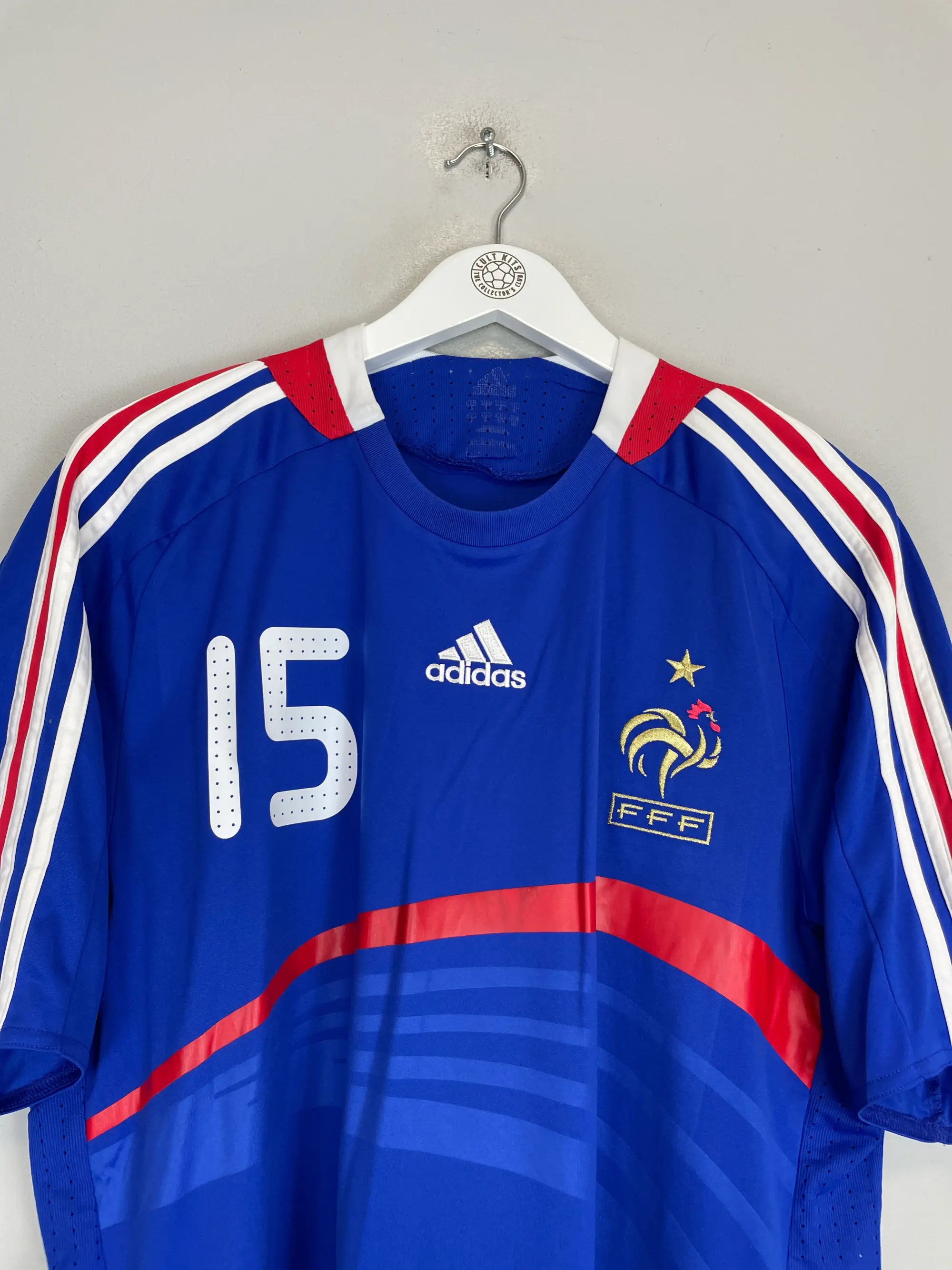 2007/08 FRANCE THURAM #15 HOME SHIRT (L) ADIDAS | CULT KITS
