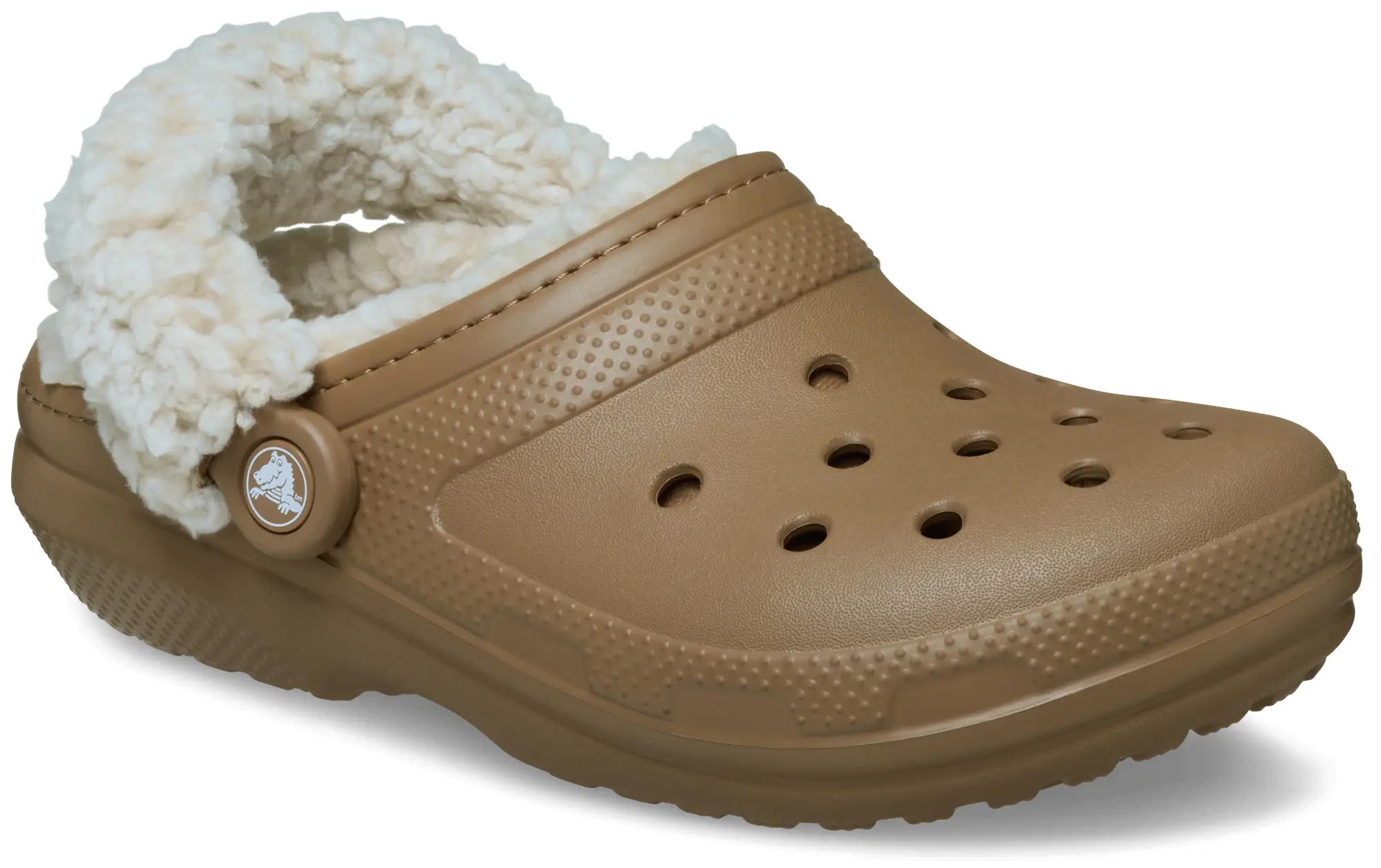 Crocs | Unisex | Classic Fleece Lined | Clogs | Sepia | W4/M3