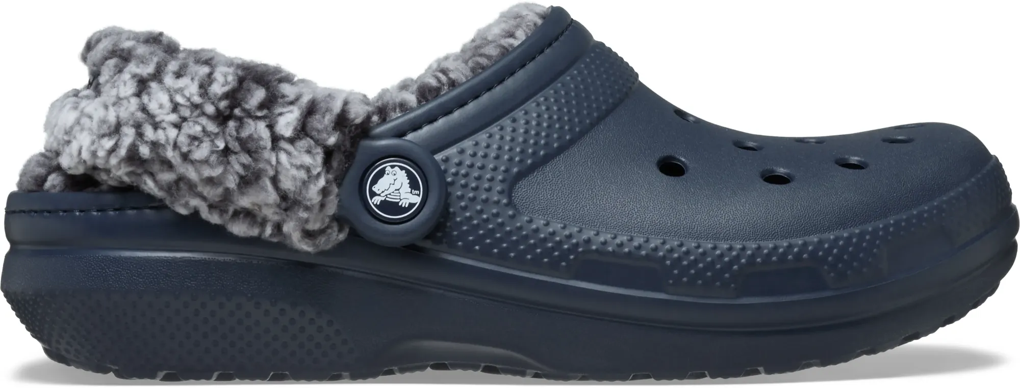 Crocs | Unisex | Classic Fleece Lined | Clogs | Navy | W4/M3