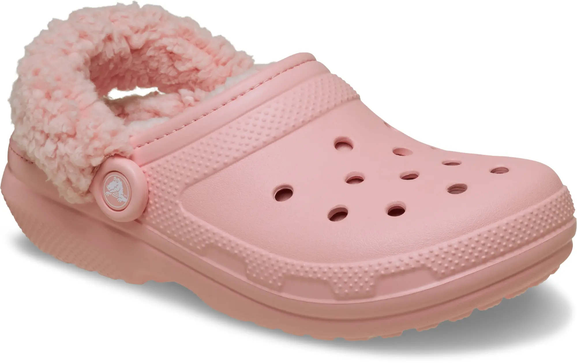 Crocs | Unisex | Classic Fleece Lined | Clogs | Powder Pink | W4/M3