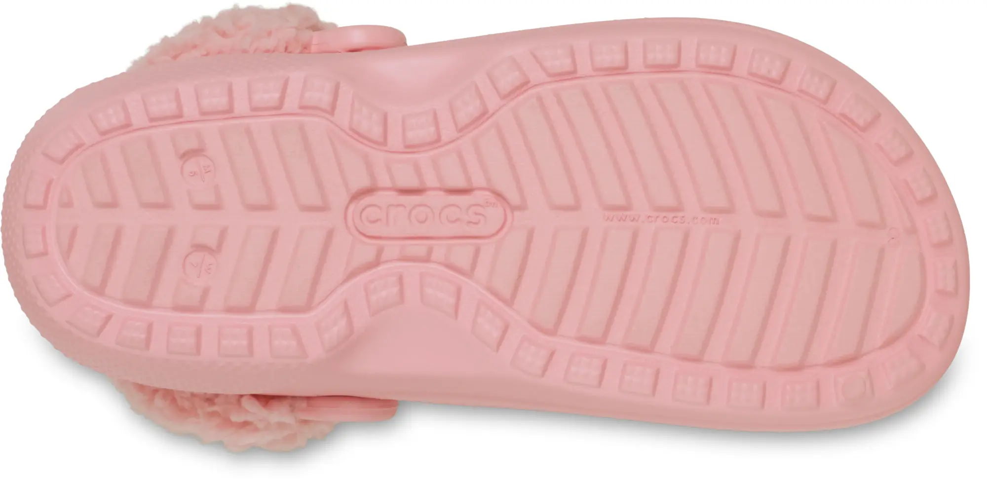 Crocs | Unisex | Classic Fleece Lined | Clogs | Powder Pink | W4/M3