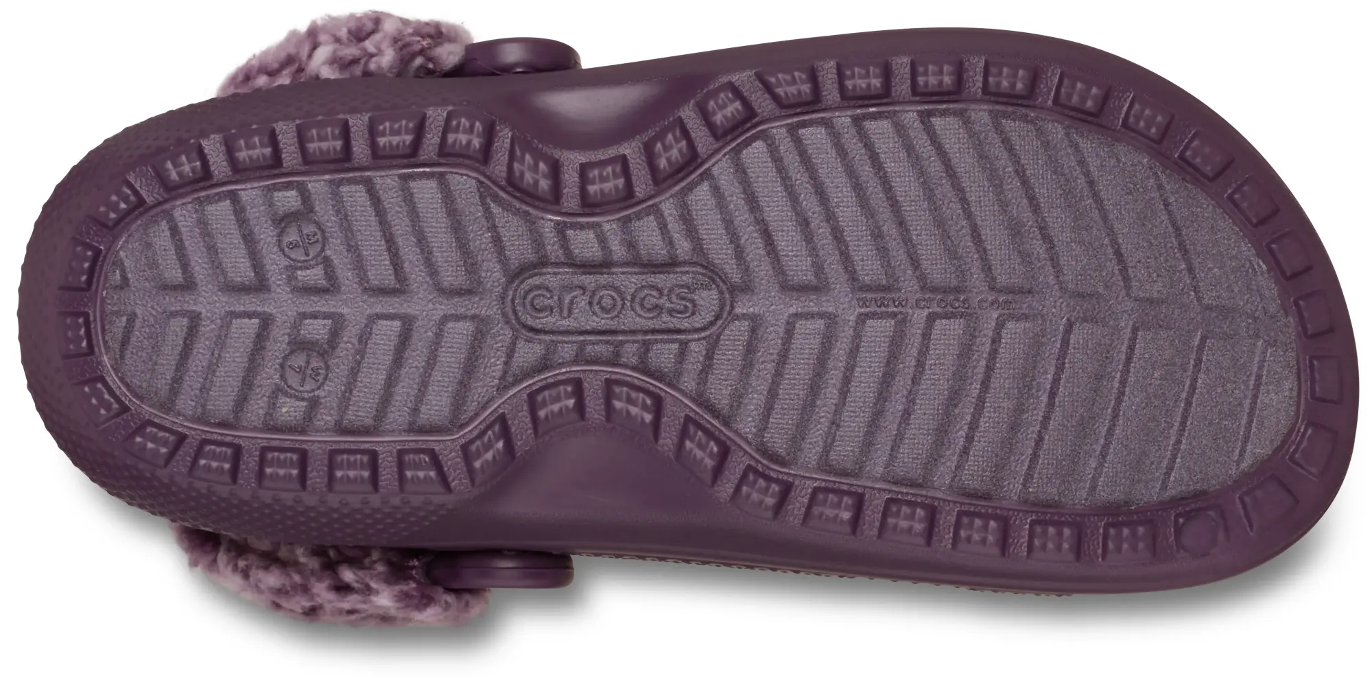 Crocs | Unisex | Classic Fleece Lined | Clogs | Plush Plum | W4/M3