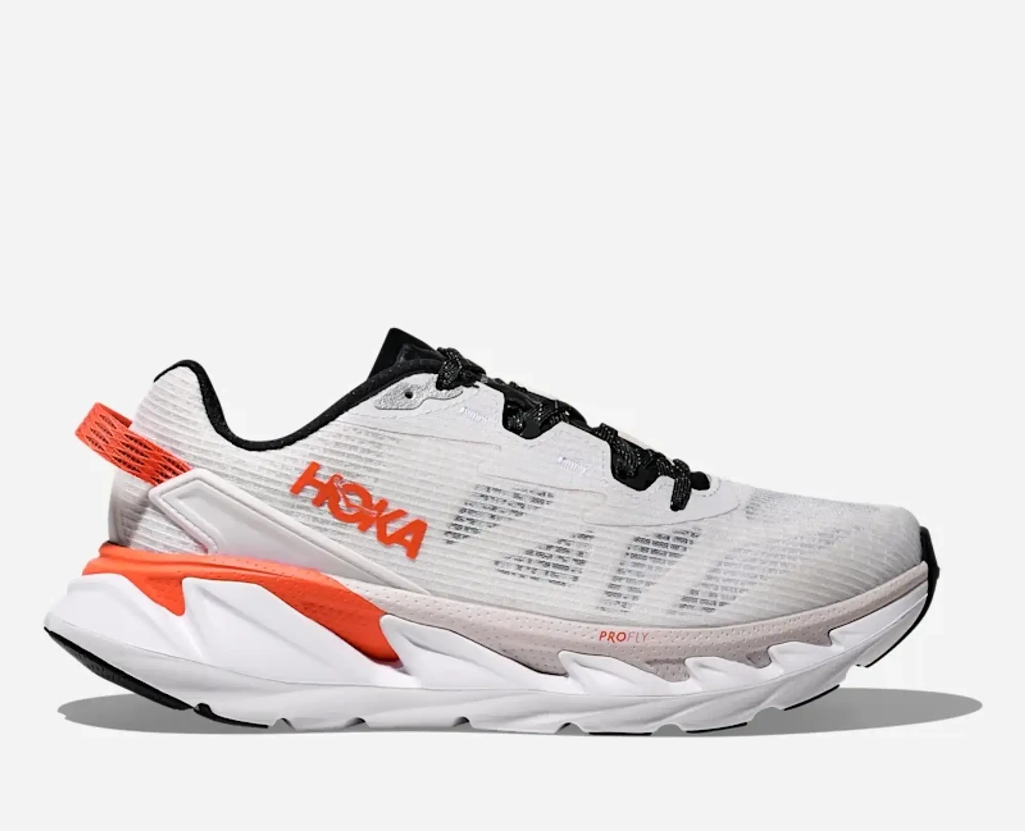 Hoka Elevon 2 Ts In White/Bell Pepper