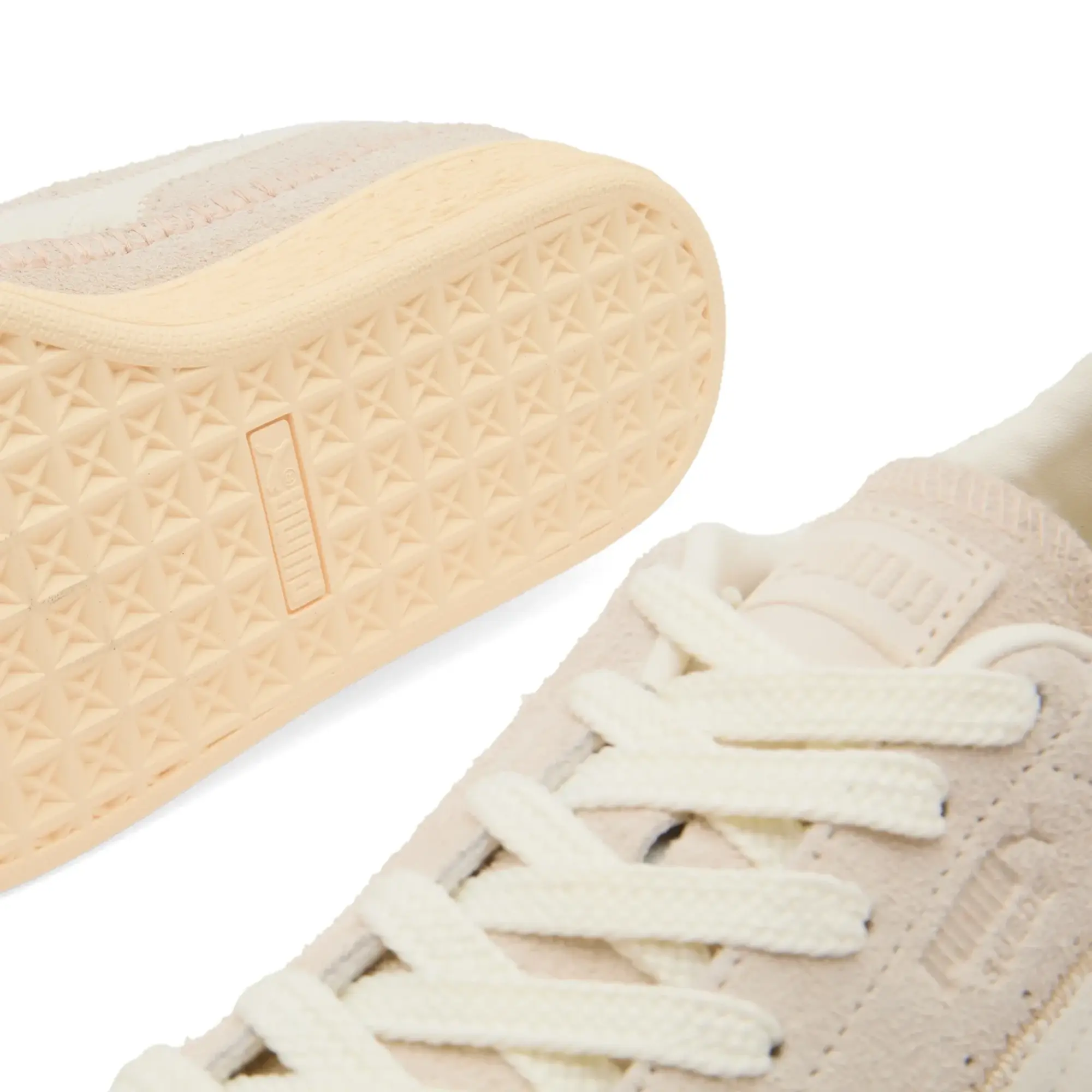 Puma Suede Moccasin Sneaker Frosted Ivory/Warm White