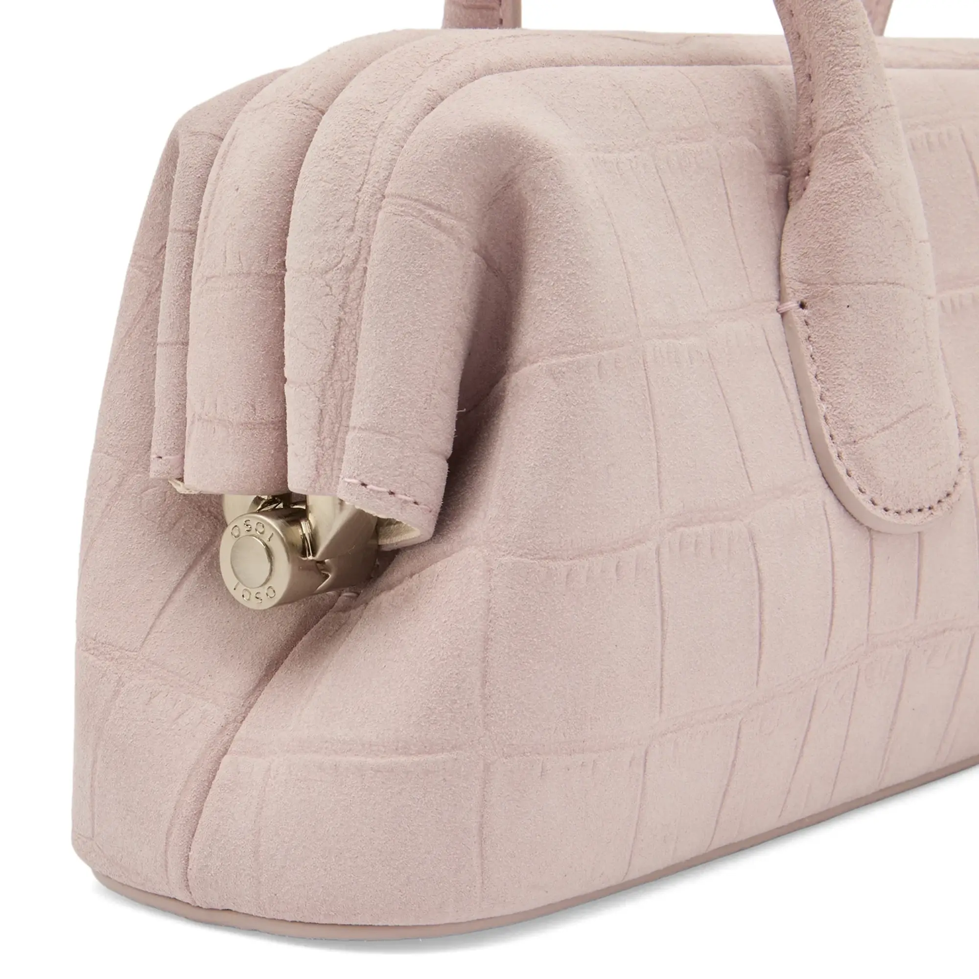 OSOI Women's Boat Wide Mini Bag Shell Pink