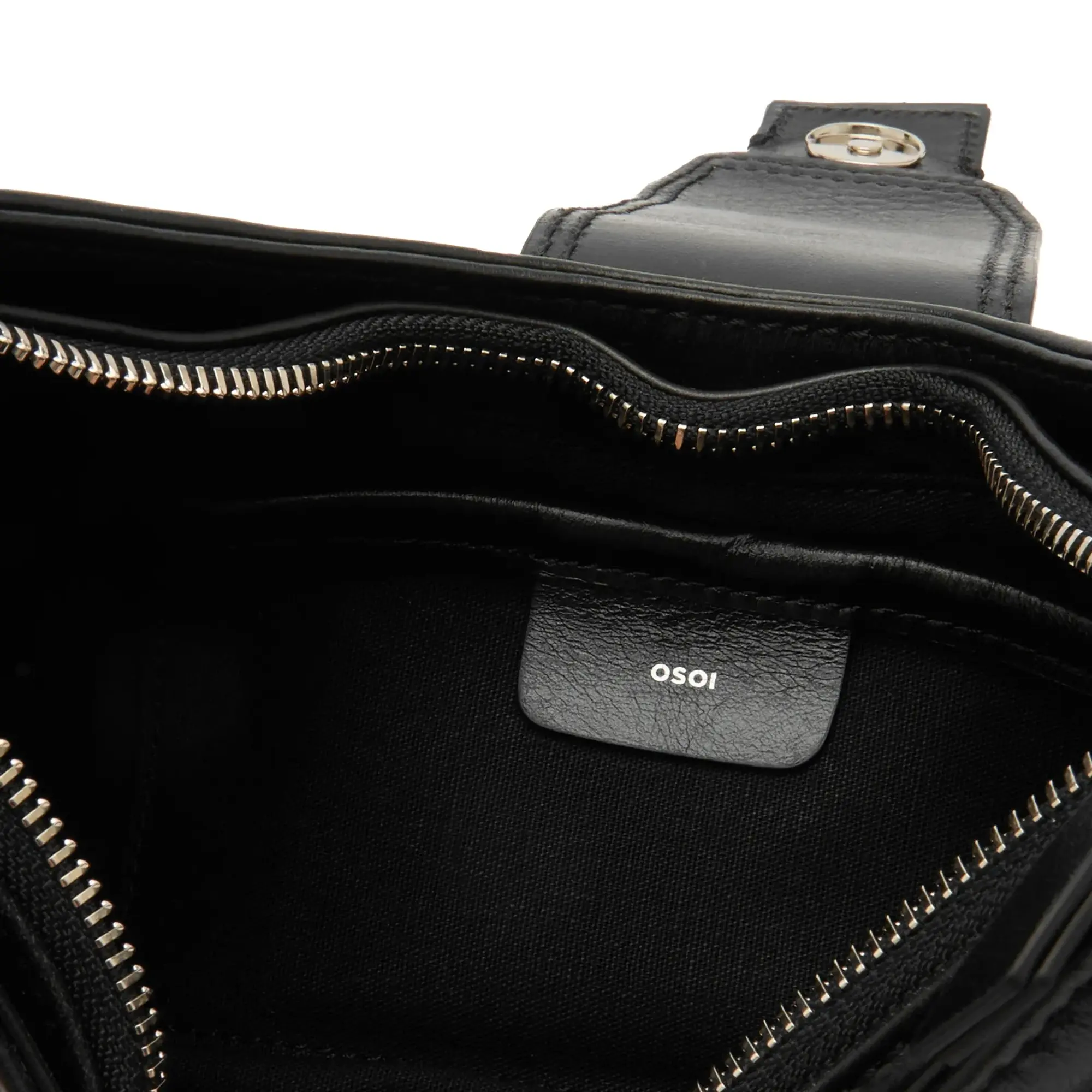OSOI Women's Hobo Brocle Bag Stone Black