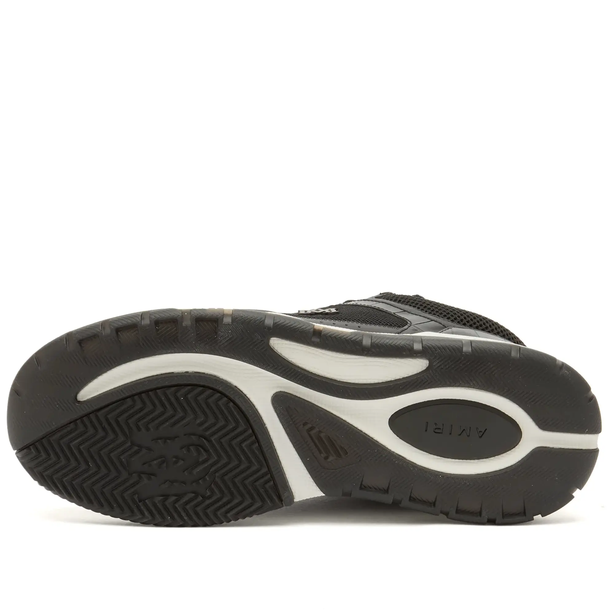 AMIRI Men's Croc Debossed MA-1 Black