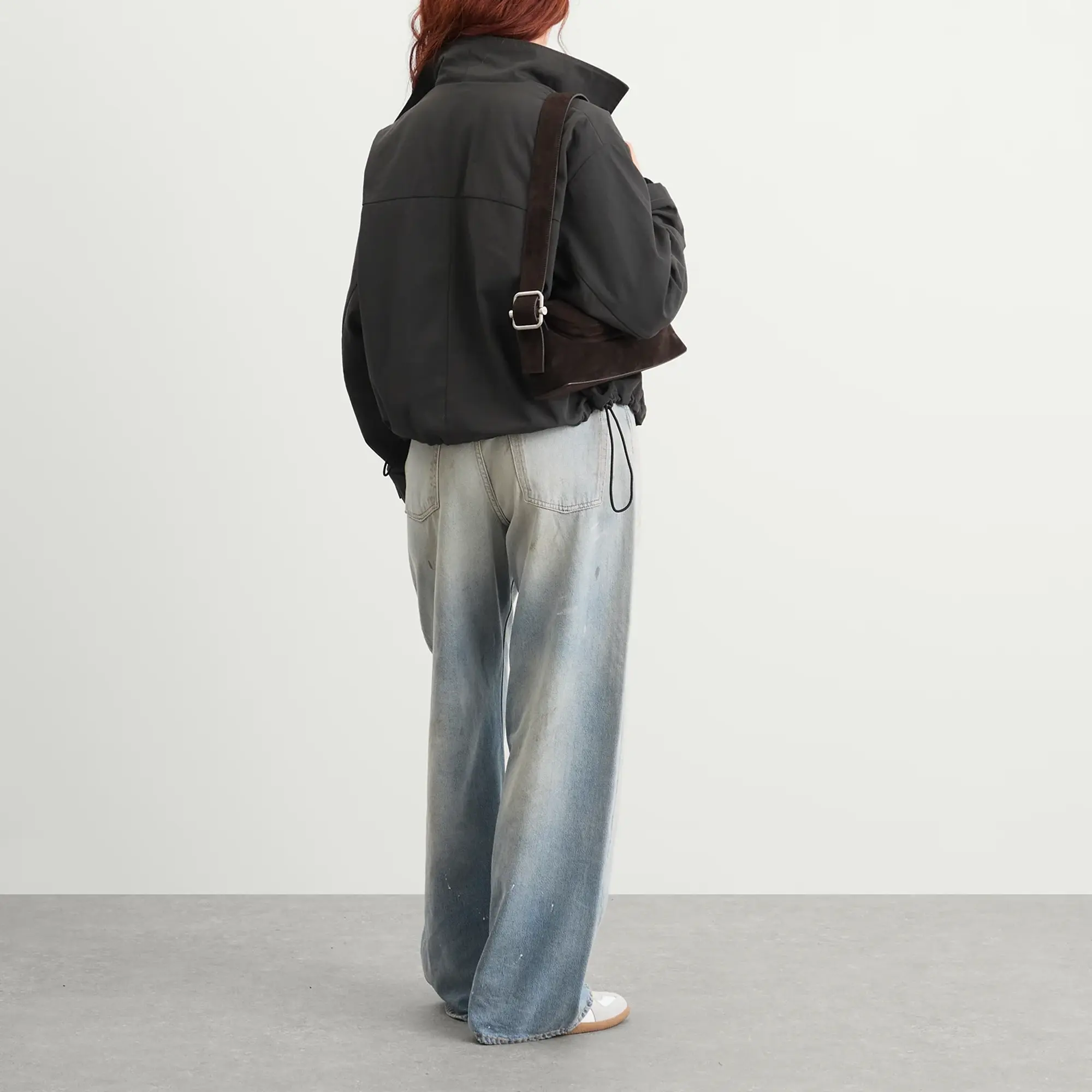 OSOI Women's Folder Brot Bag Presented by END. Suede Mocha