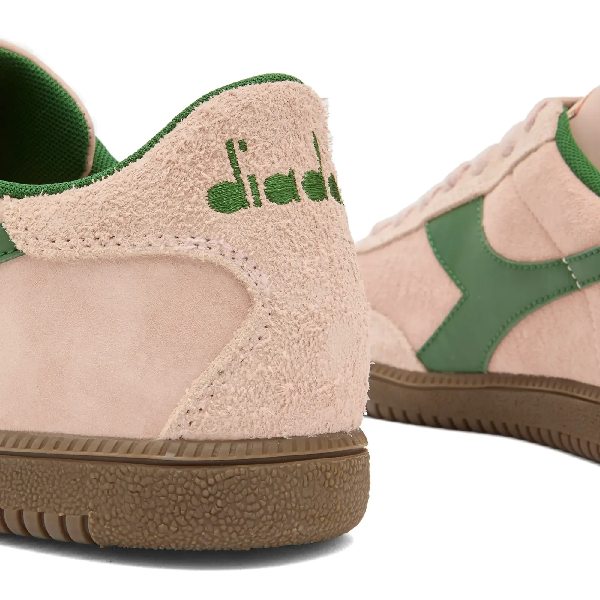 Diadora Men's Trainer Hairy Sneaker Pink Sand