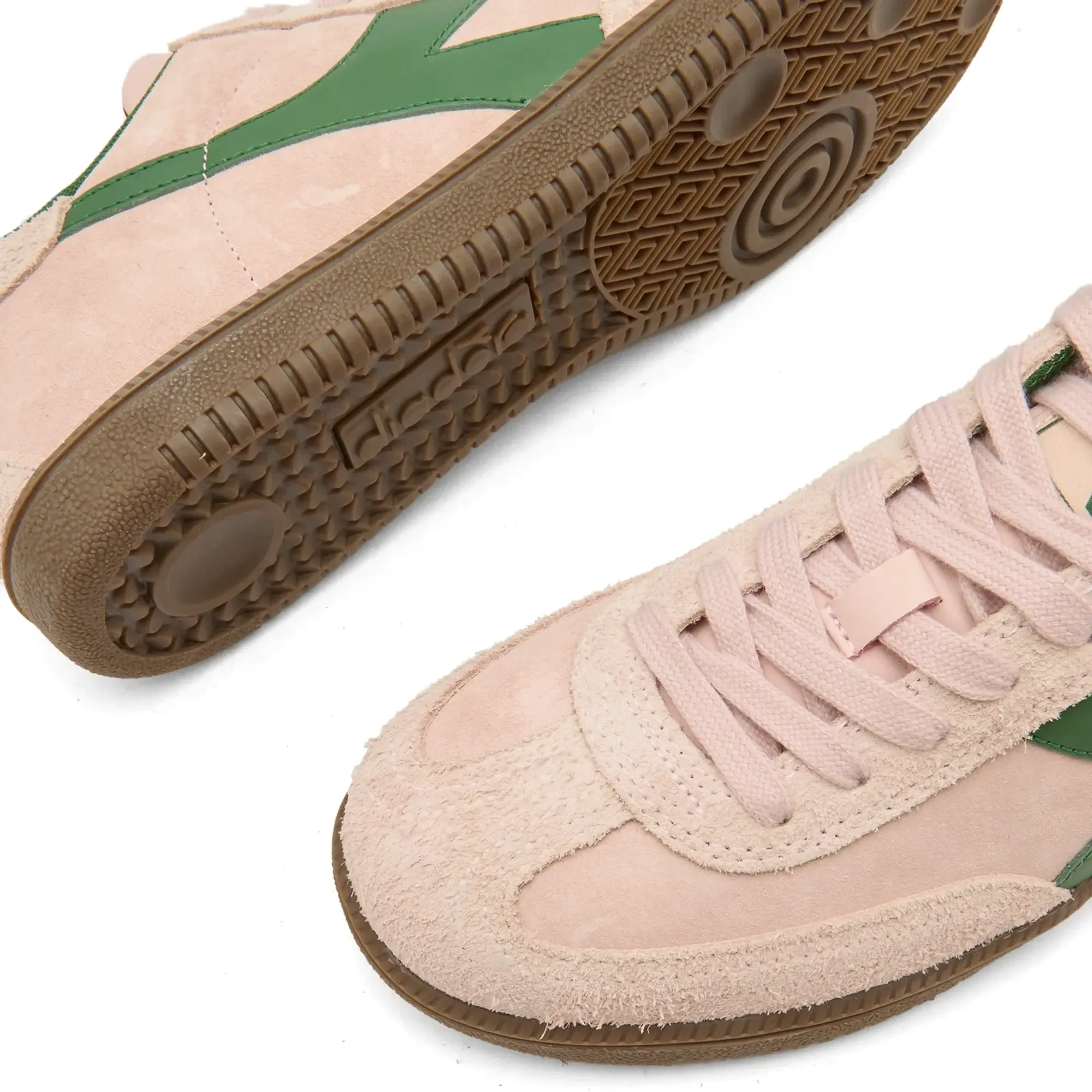 Diadora Men's Trainer Hairy Sneaker Pink Sand