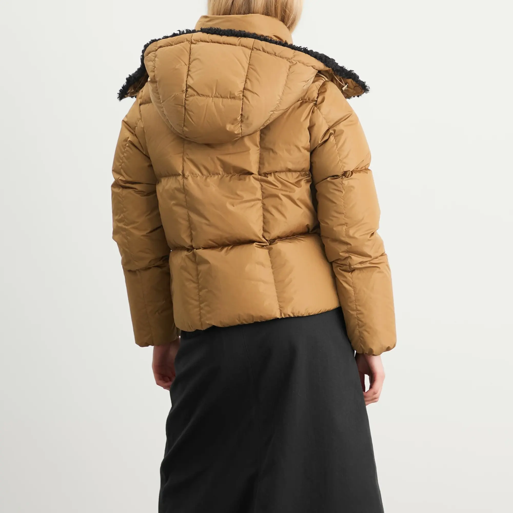 Moncler Women's Castelnou Jacket Open Beige